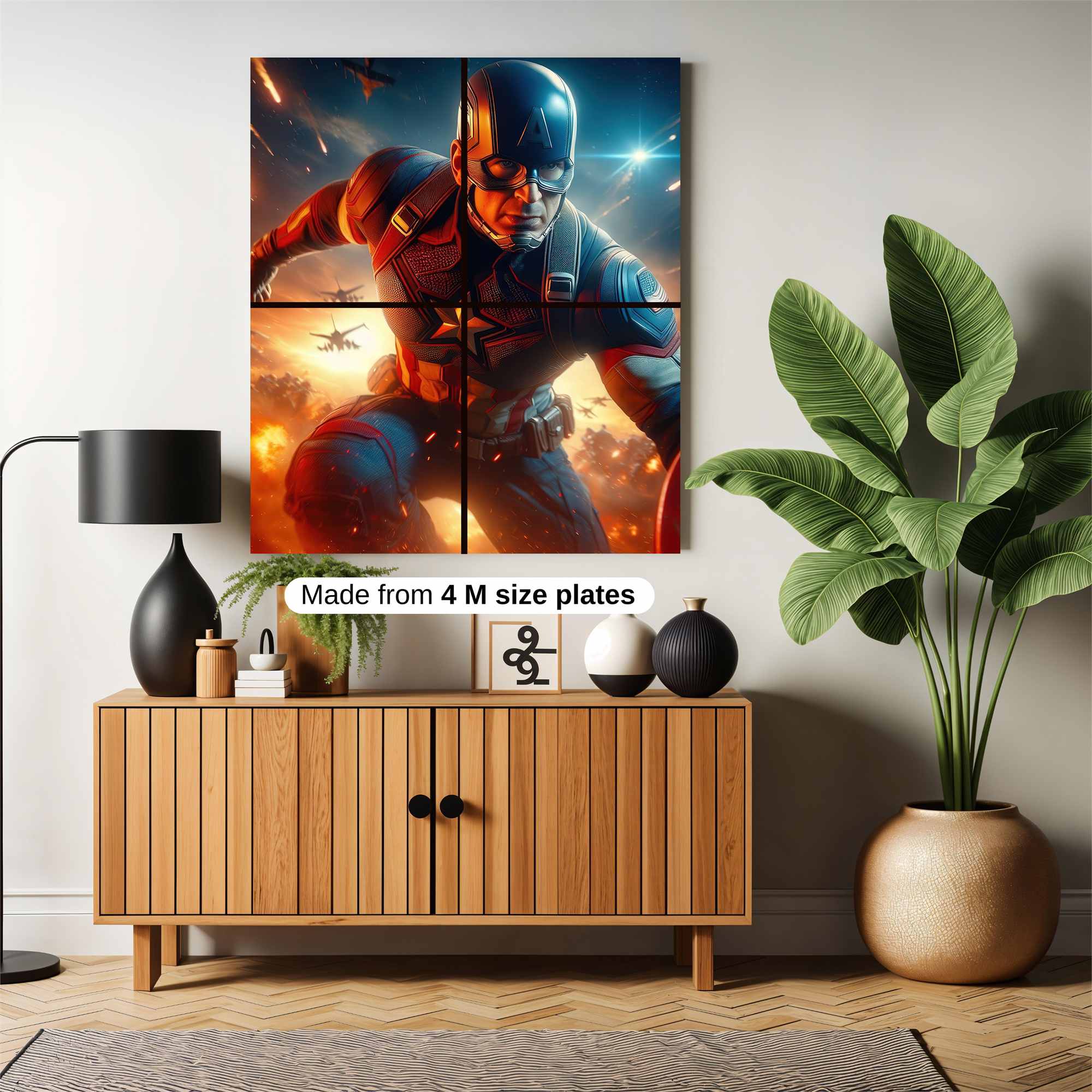 Captain Valor Safe Wall Magnetic / M