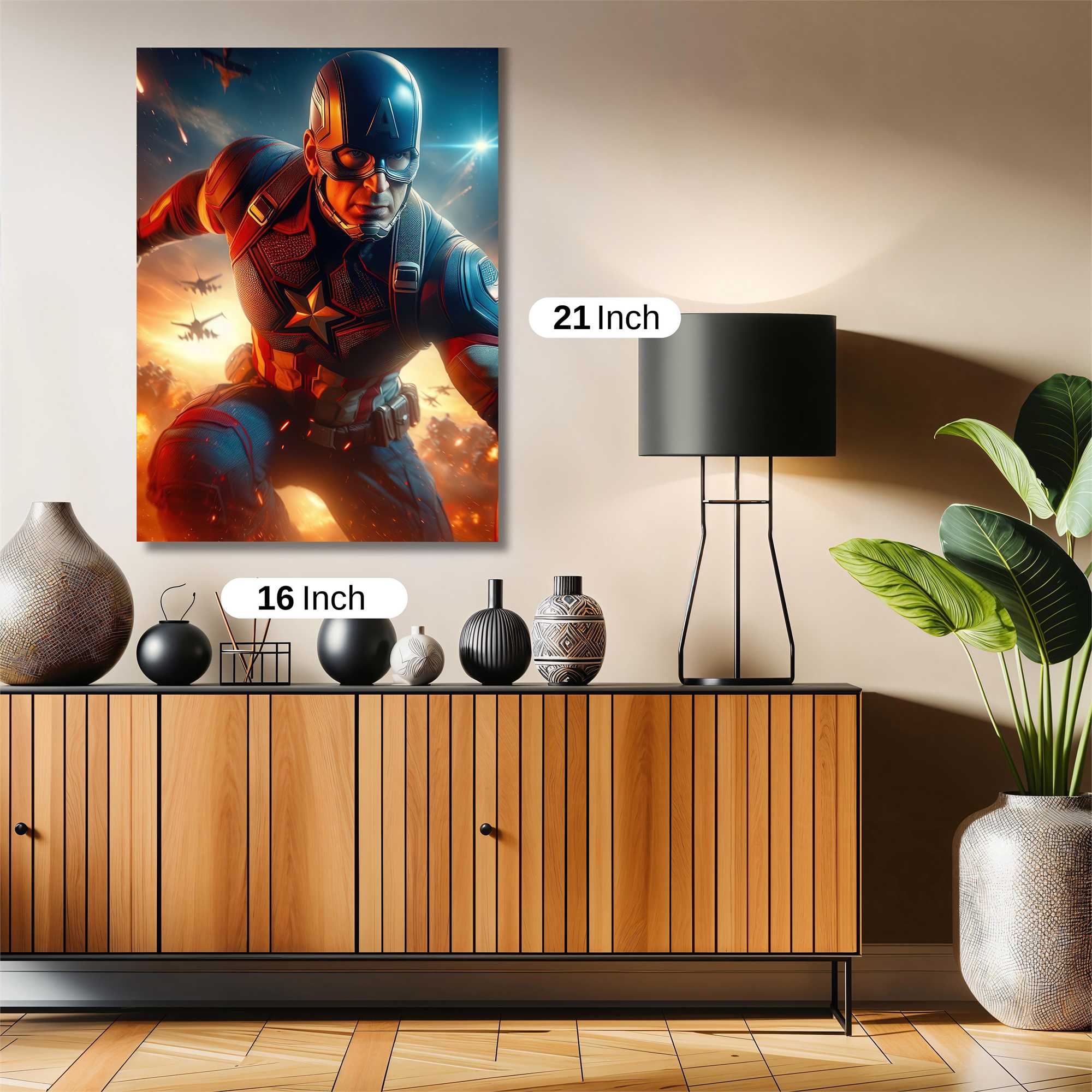 Captain Valor Safe Wall Magnetic / M