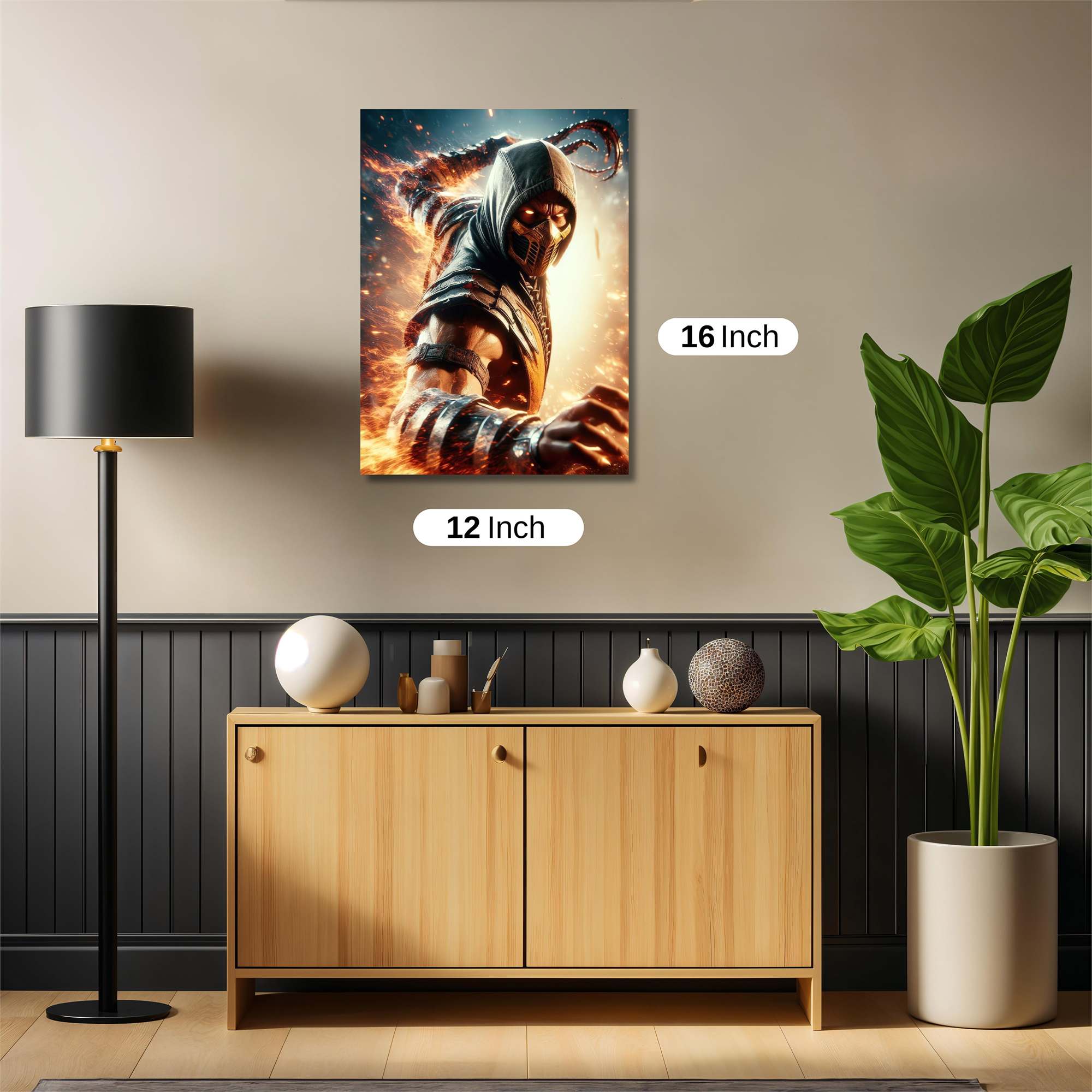 Scorpion Inferno Safe Wall Magnetic / M