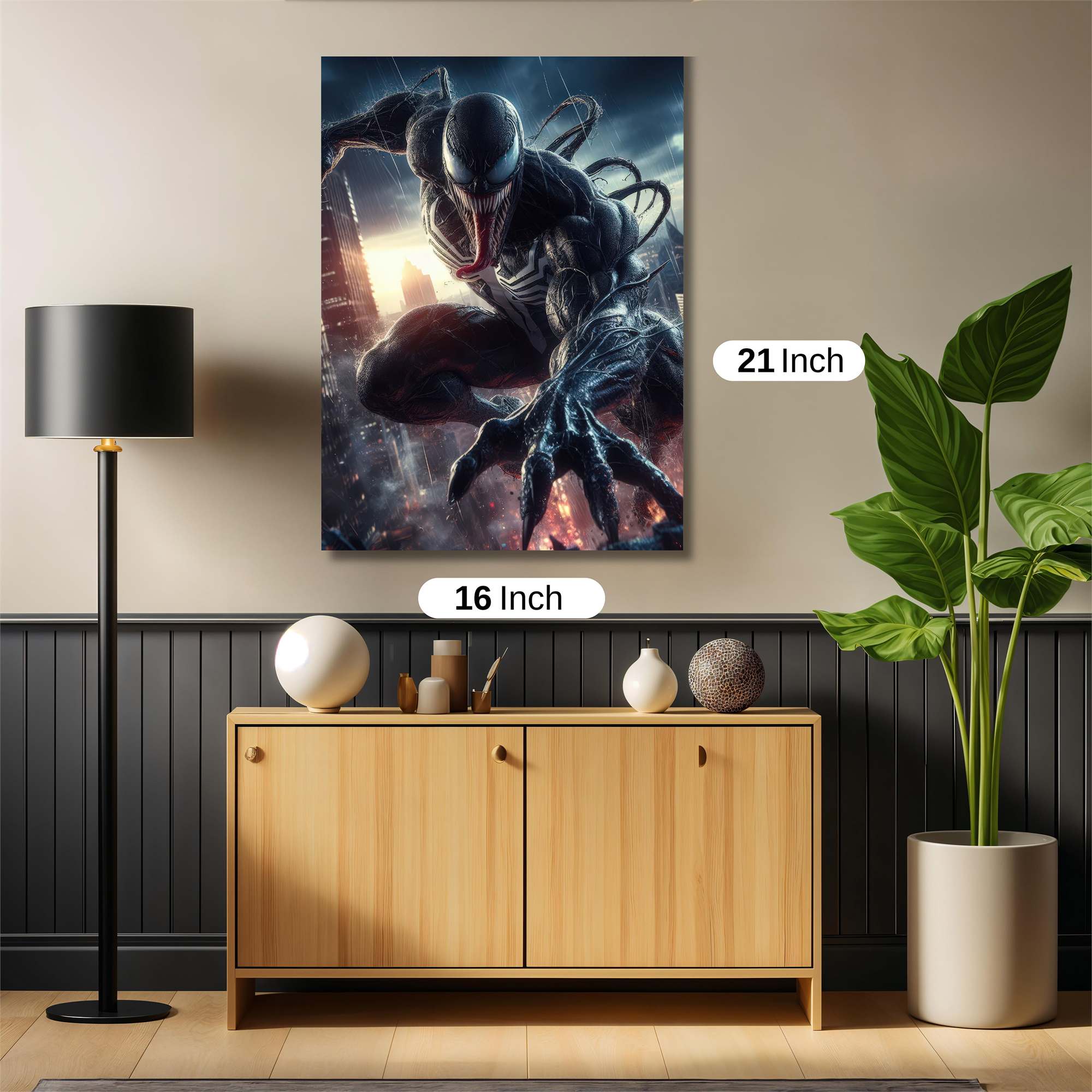 Venom Unleashed Safe Wall Magnetic / M