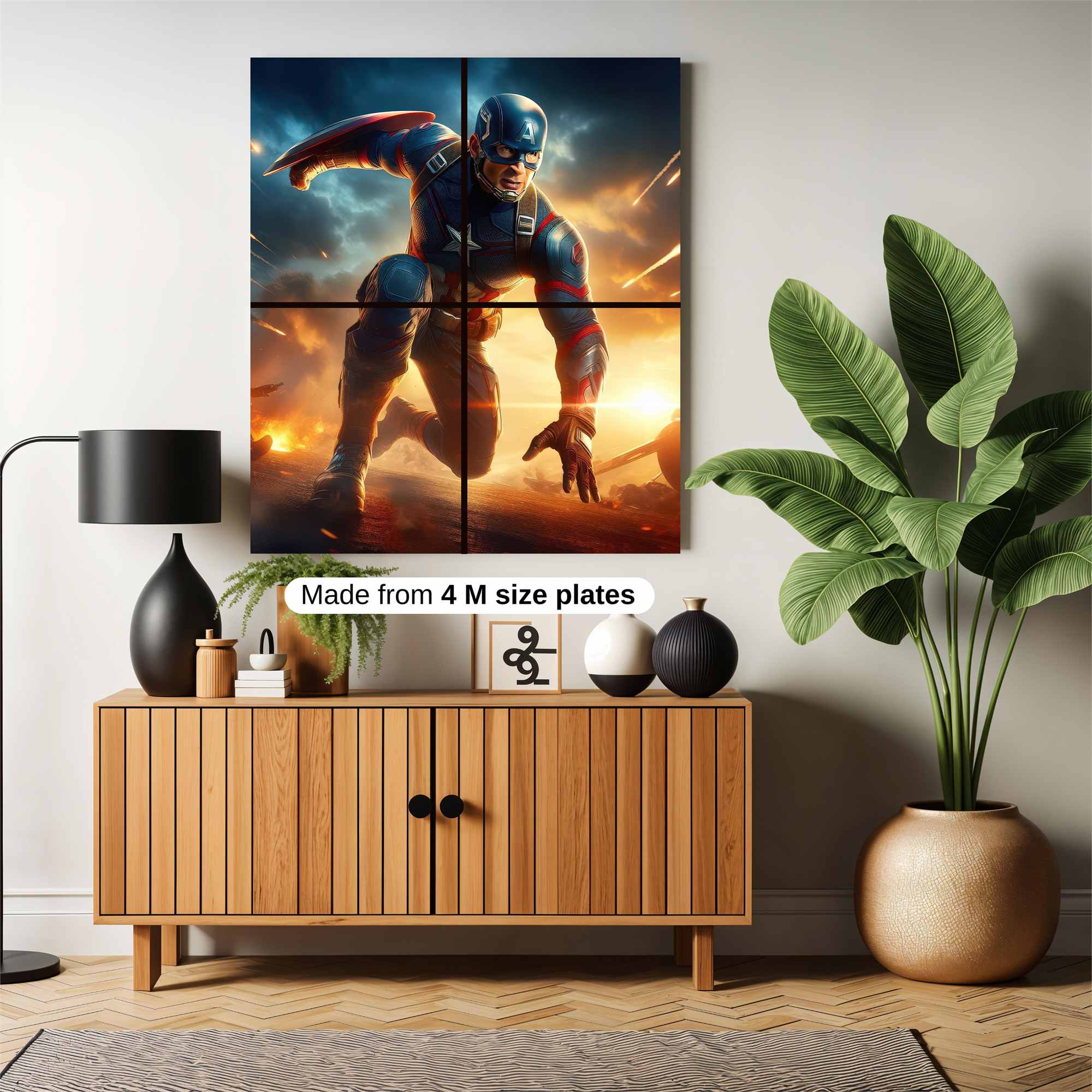 Captain Resolute Safe Wall Magnetic / M