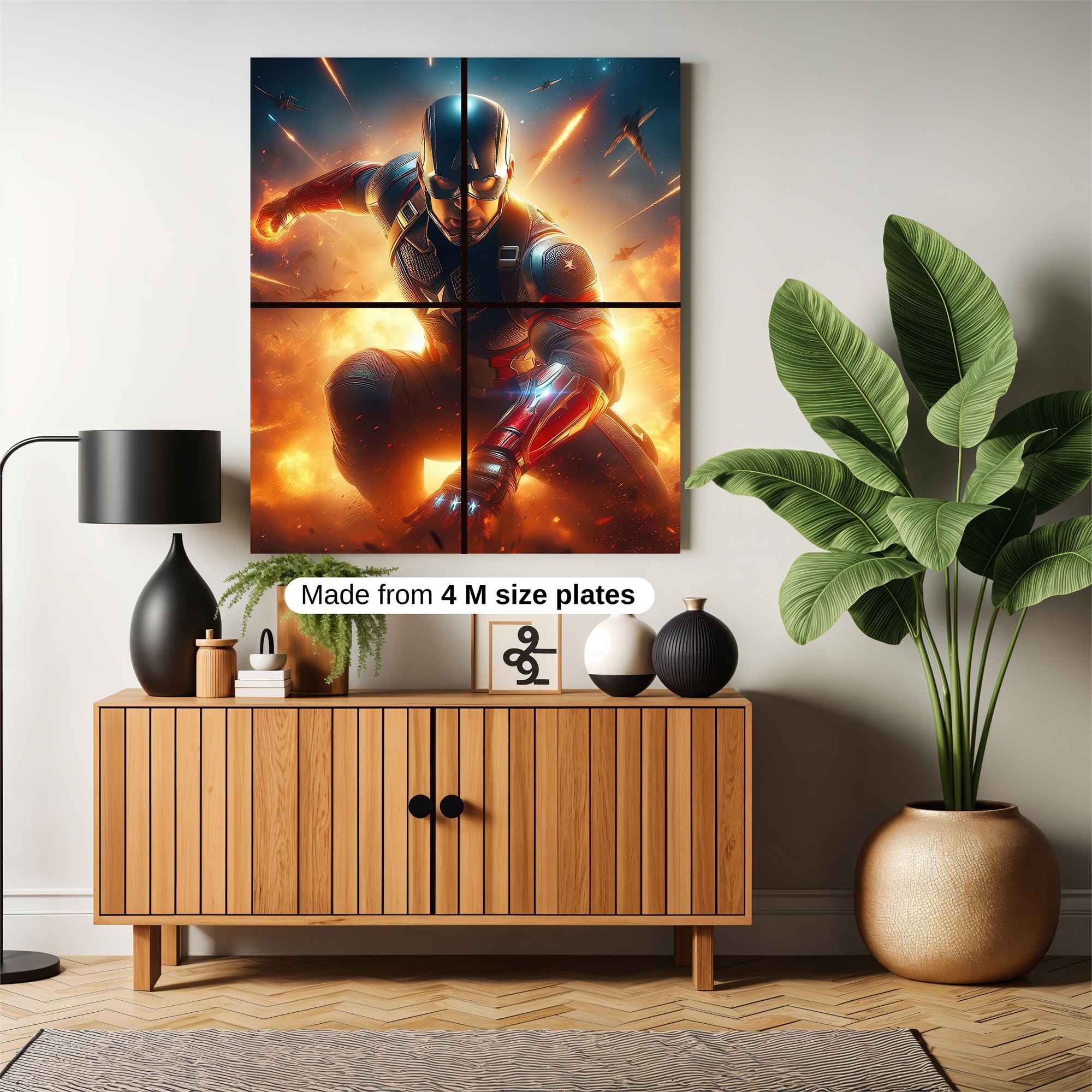 Captain Valiant Safe Wall Magnetic / M