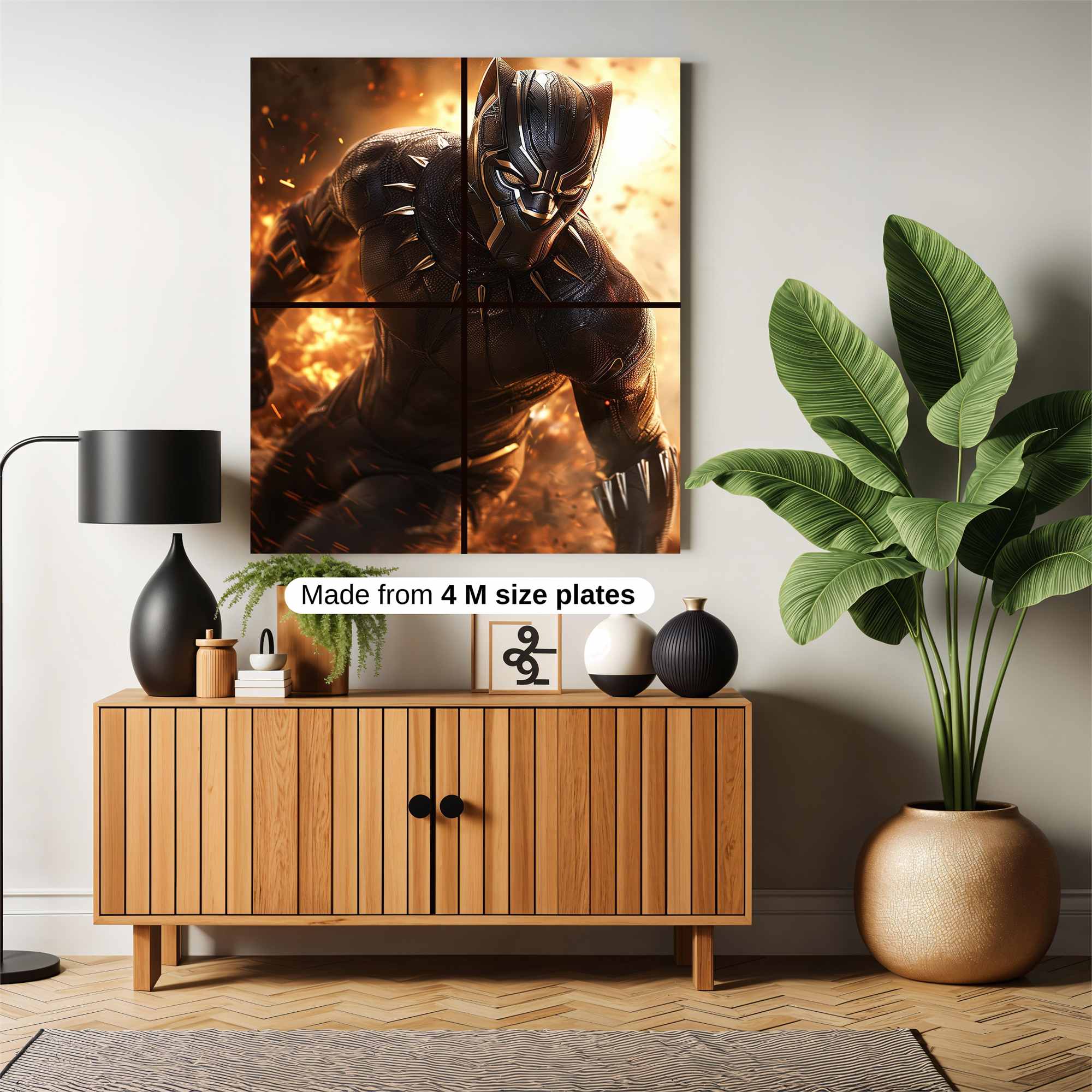 Panther Fierce Safe Wall Magnetic / M