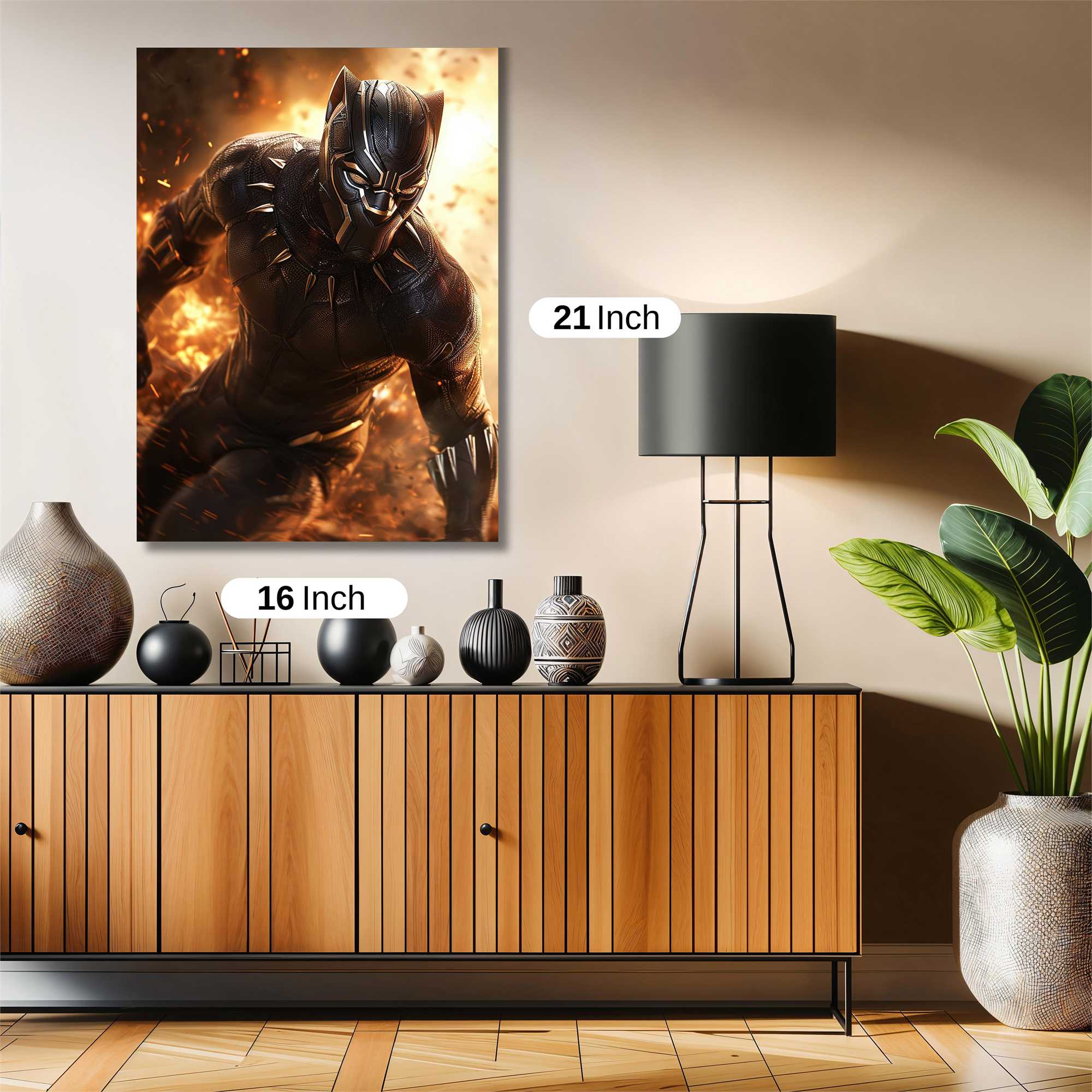 Panther Fierce Safe Wall Magnetic / M