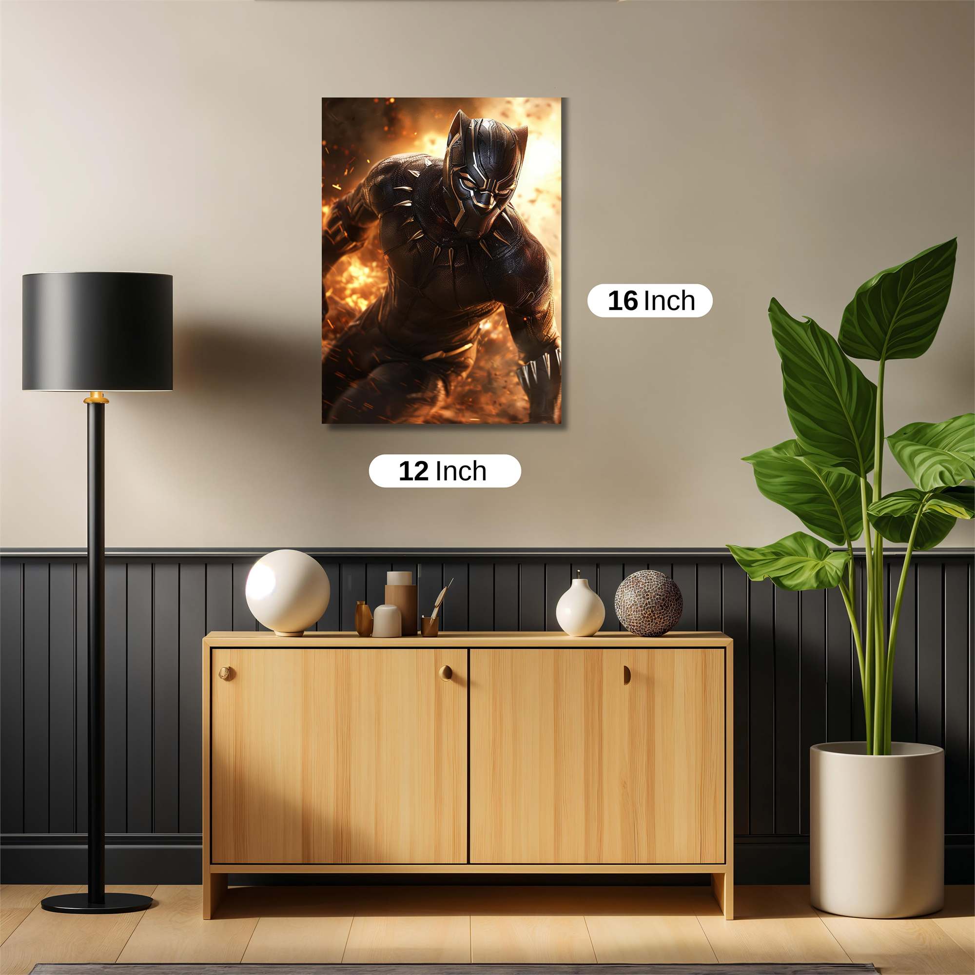 Panther Fierce Safe Wall Magnetic / M