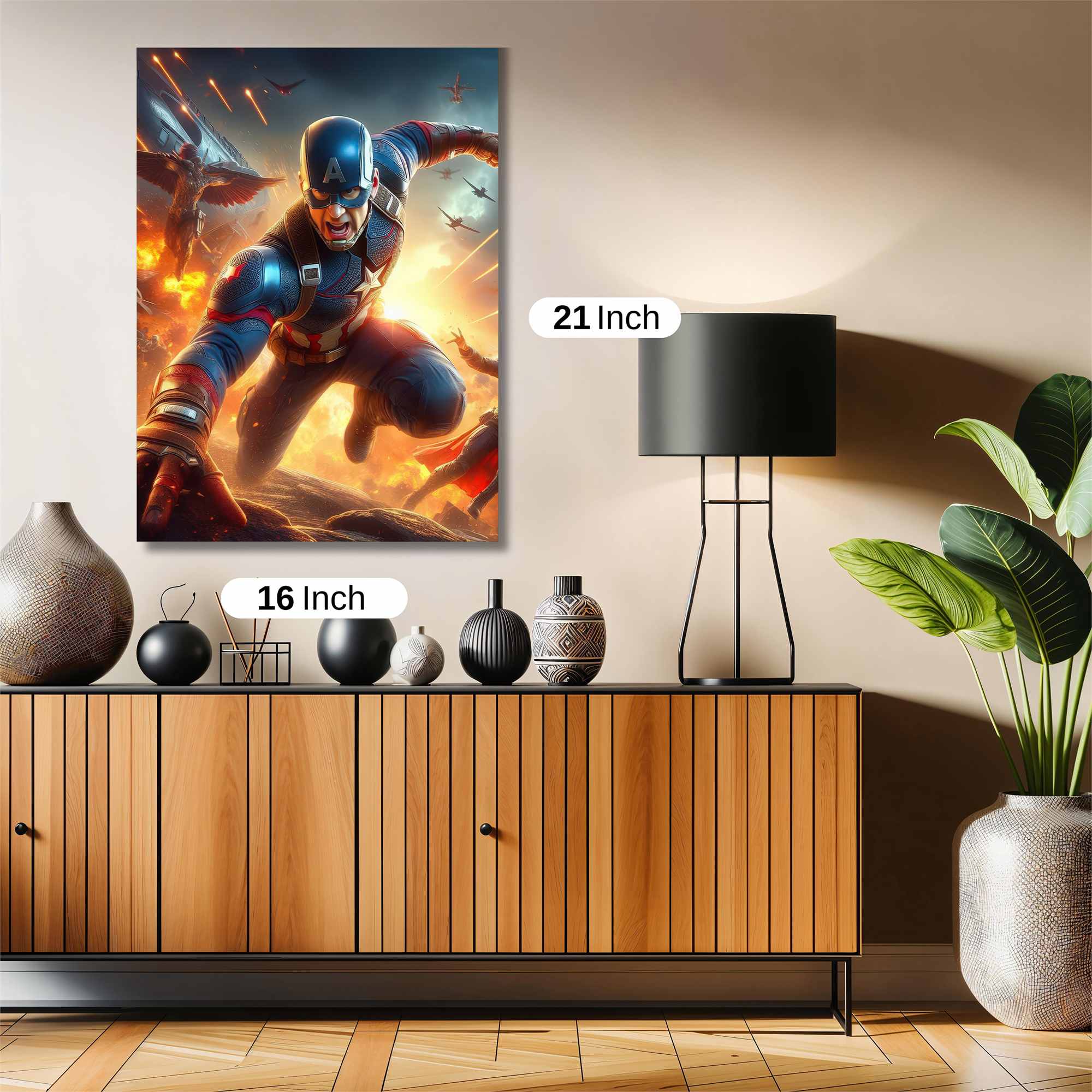 Captain Resolute Safe Wall Magnetic / M