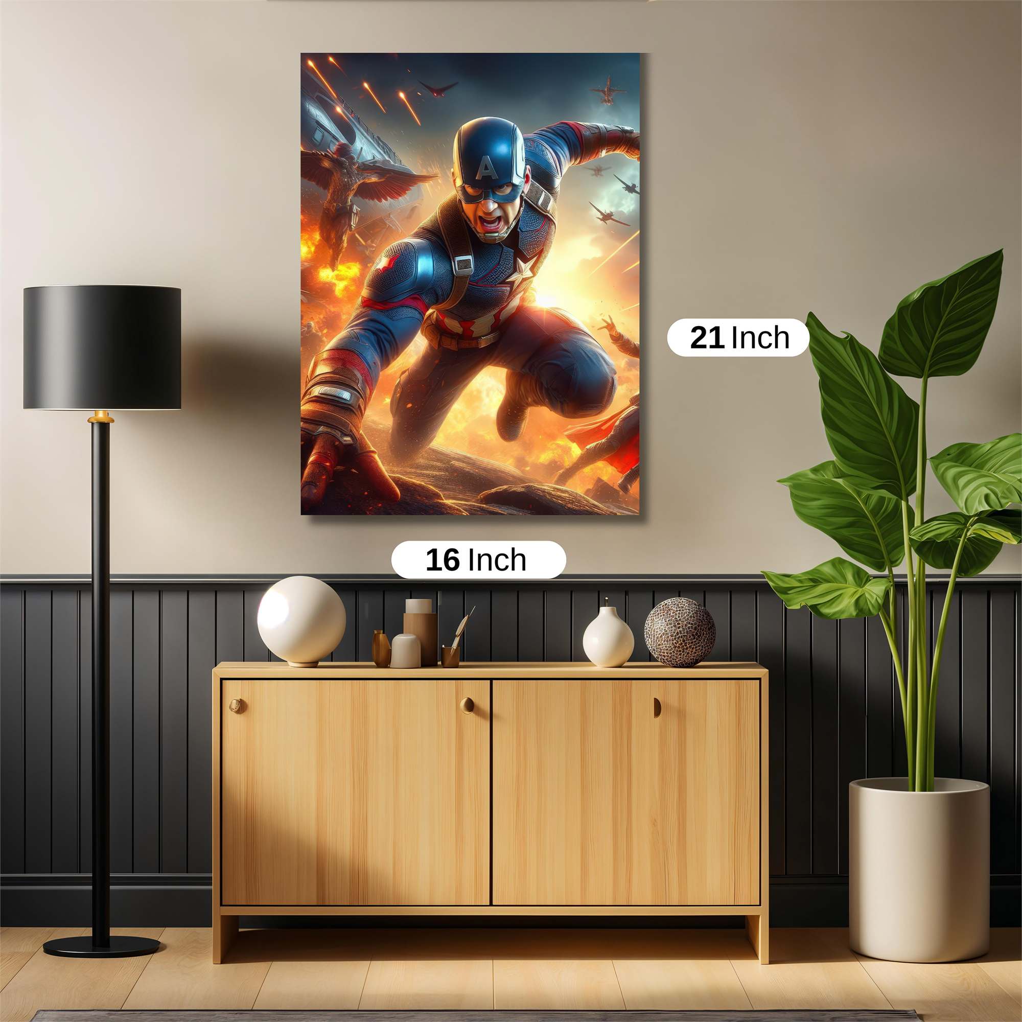 Captain Resolute Safe Wall Magnetic / M