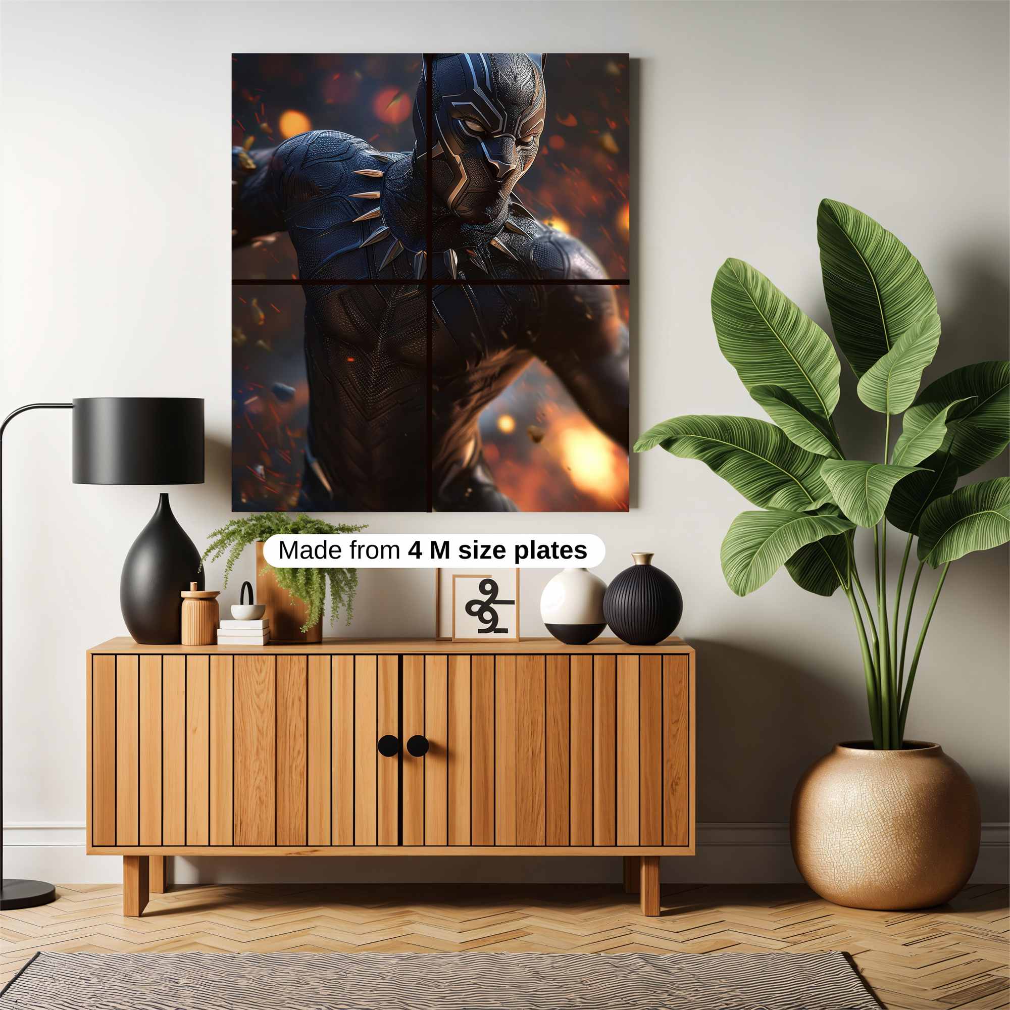 Panther Fierce Safe Wall Magnetic / M