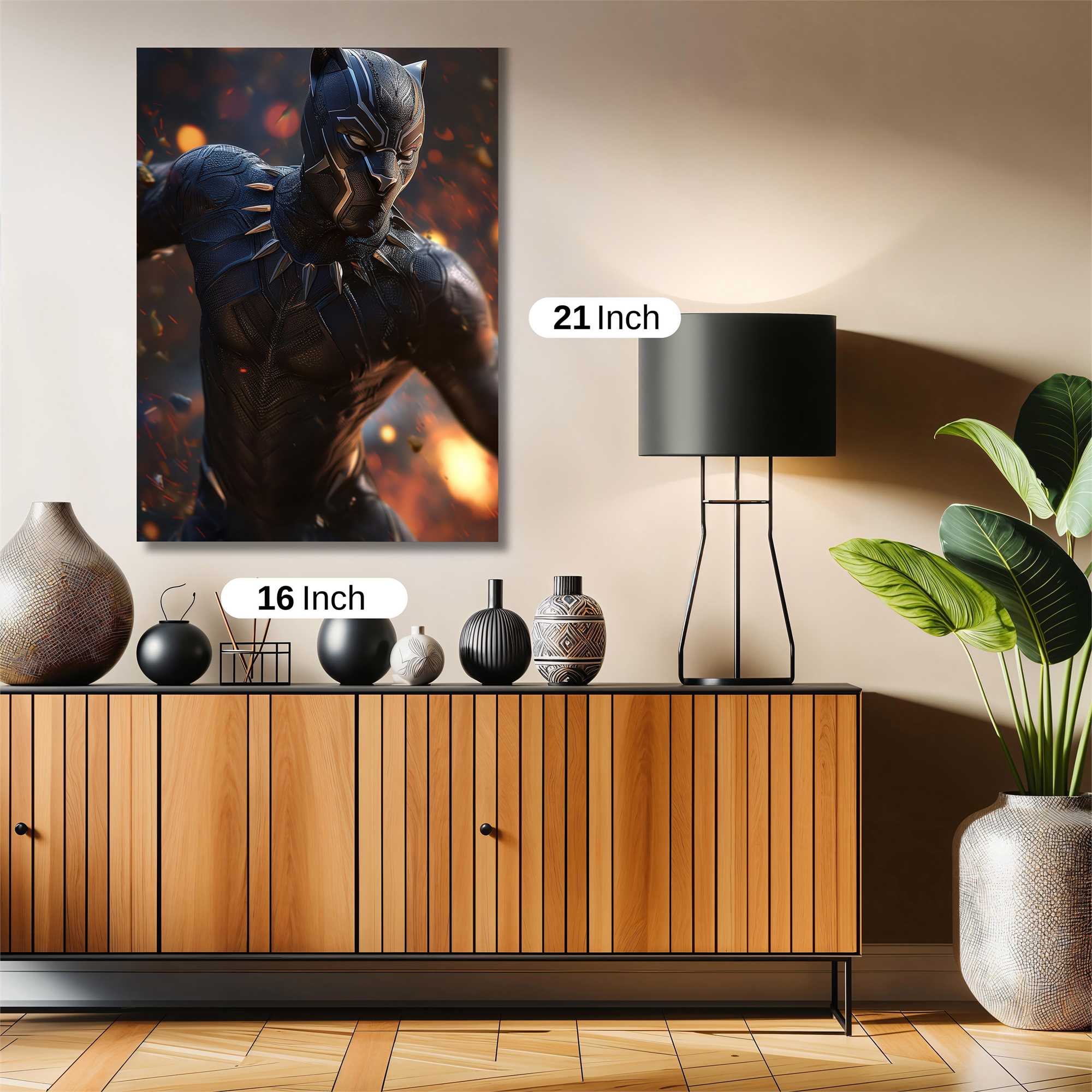 Panther Fierce Safe Wall Magnetic / M