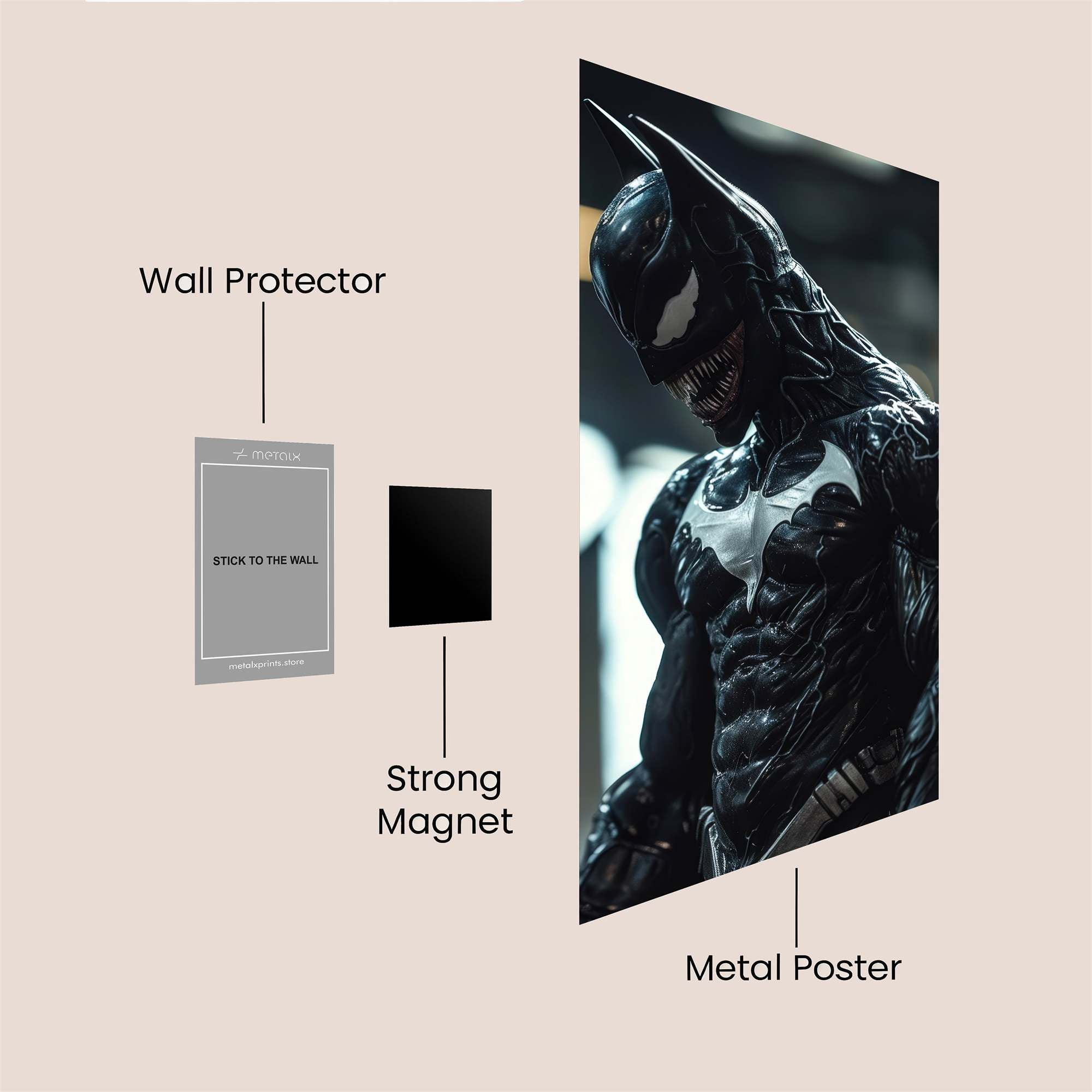 VenomKnight Safe Wall Magnetic / M