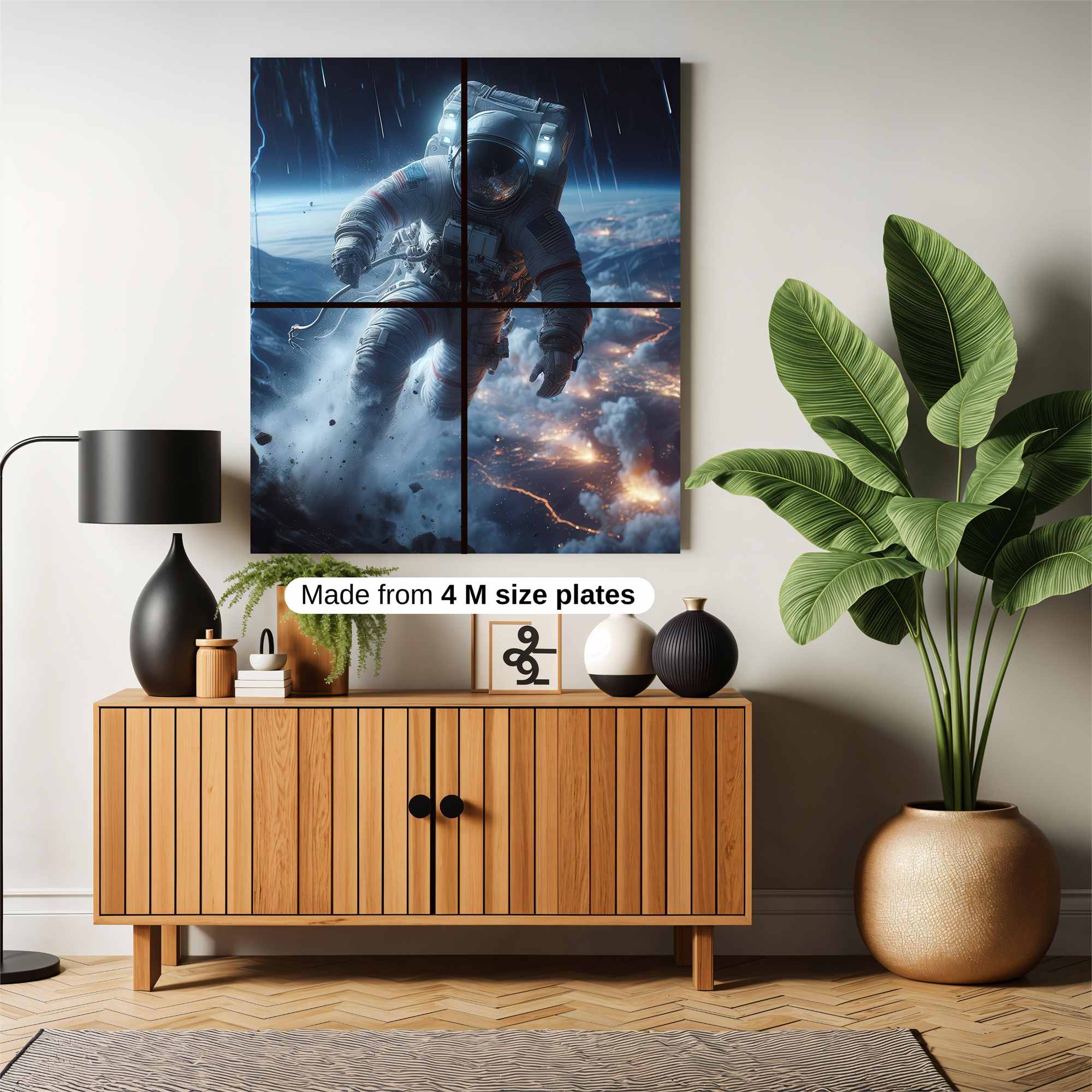 Astronaut Odyssey Safe Wall Magnetic / M