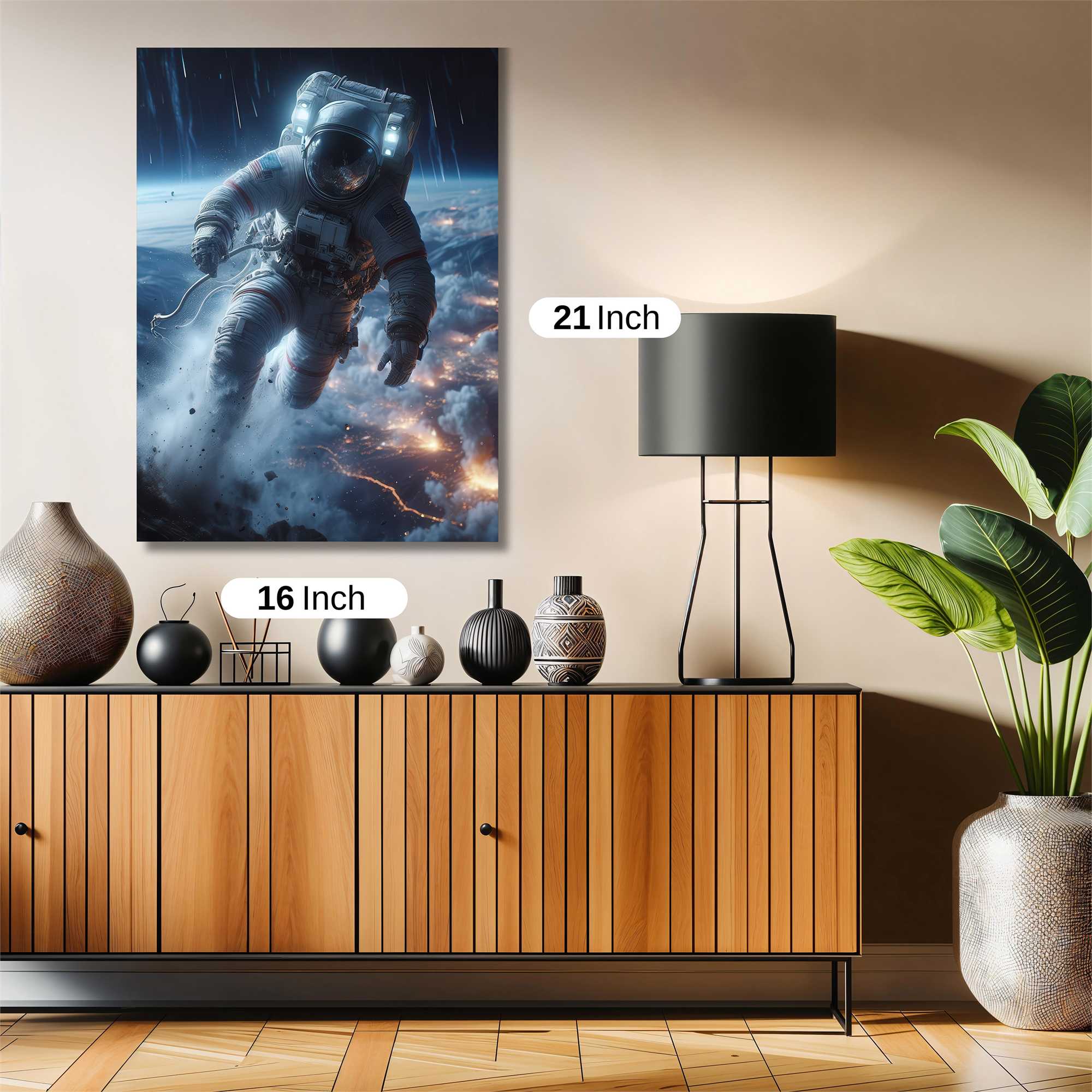 Astronaut Odyssey Safe Wall Magnetic / M