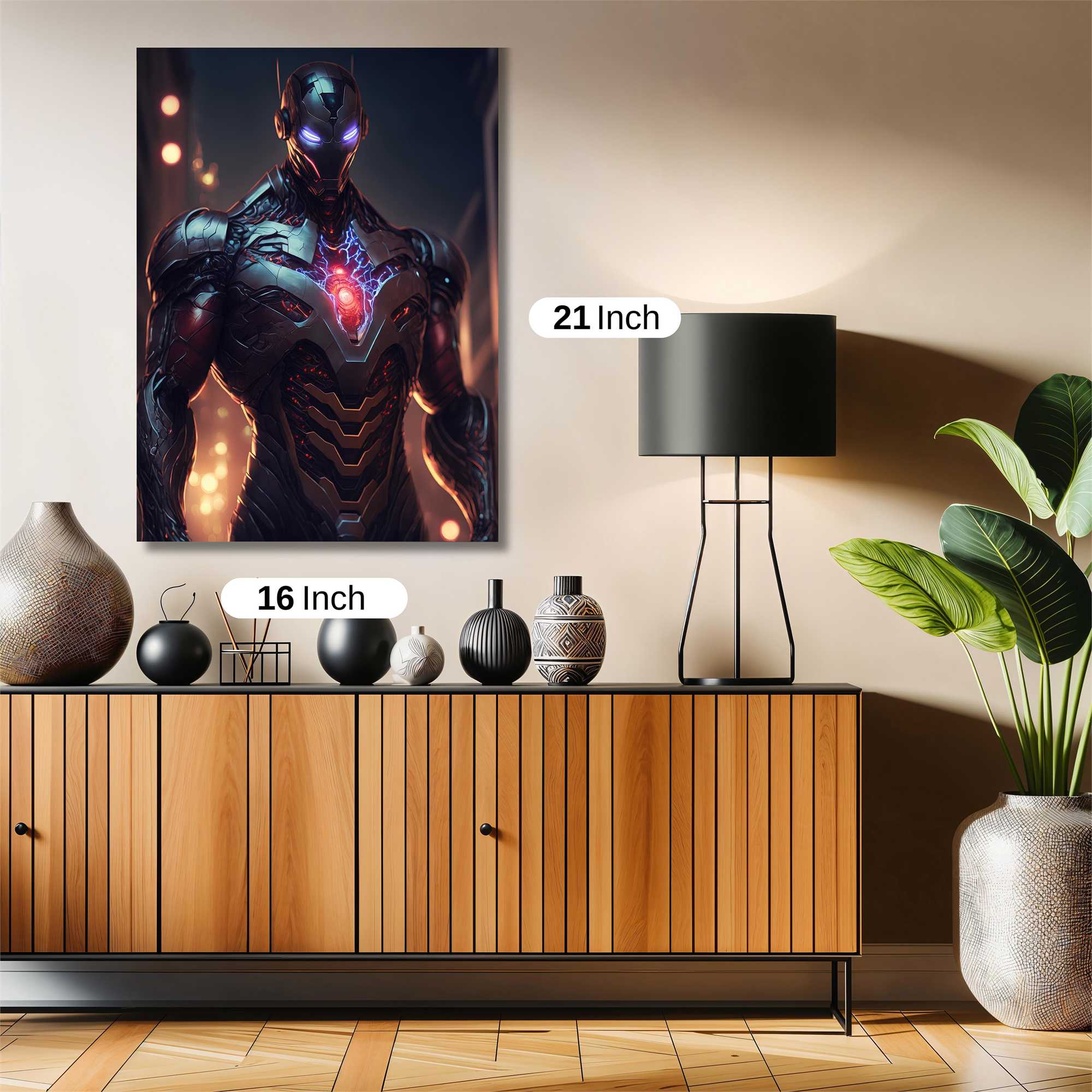 Vision Vengeful Safe Wall Magnetic / M