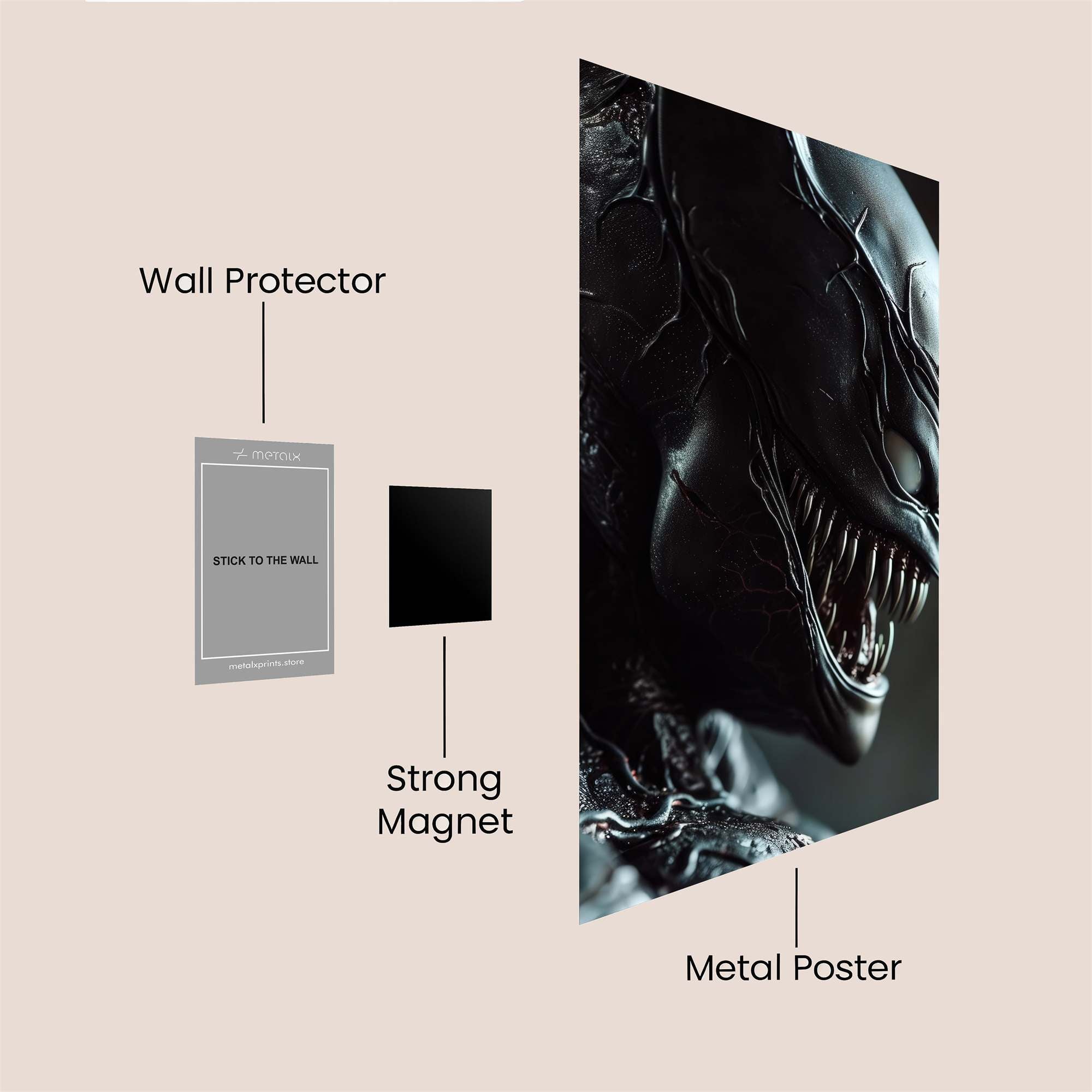 Venom Intense Safe Wall Magnetic / M