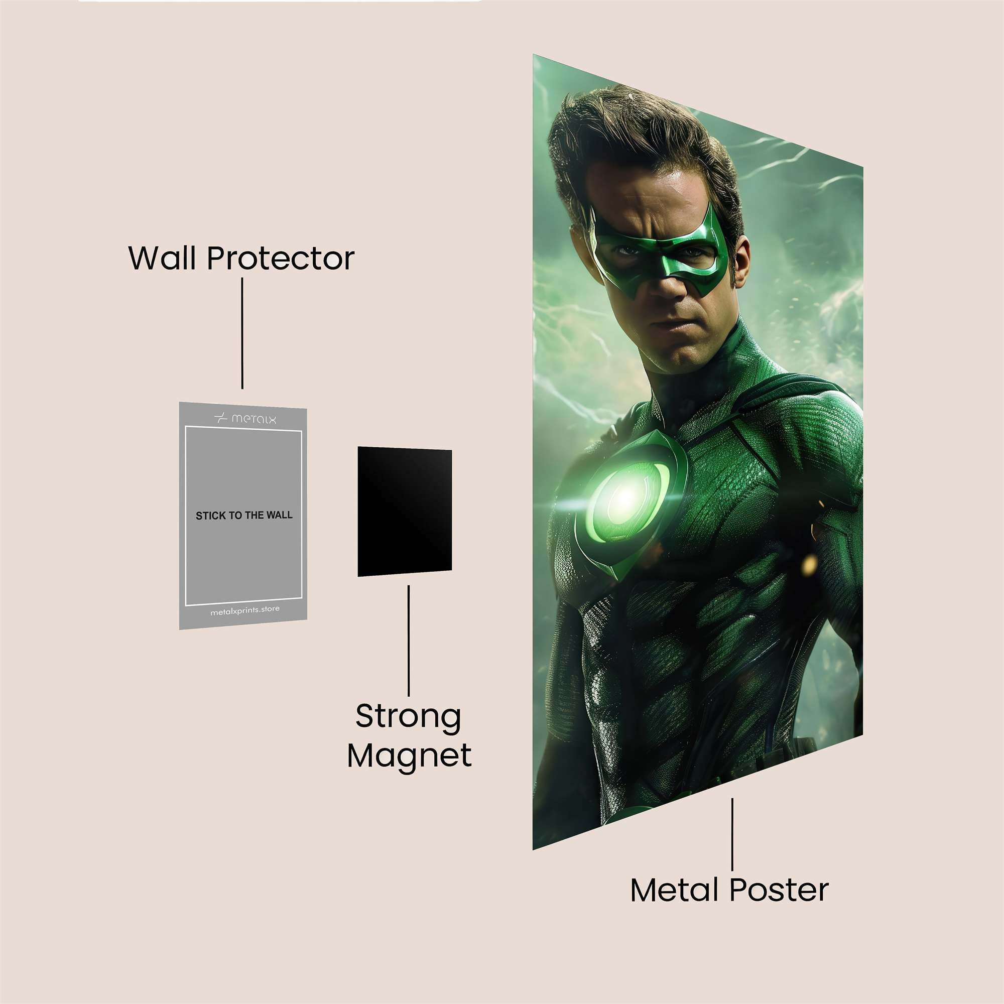 Lantern Valor Safe Wall Magnetic / M