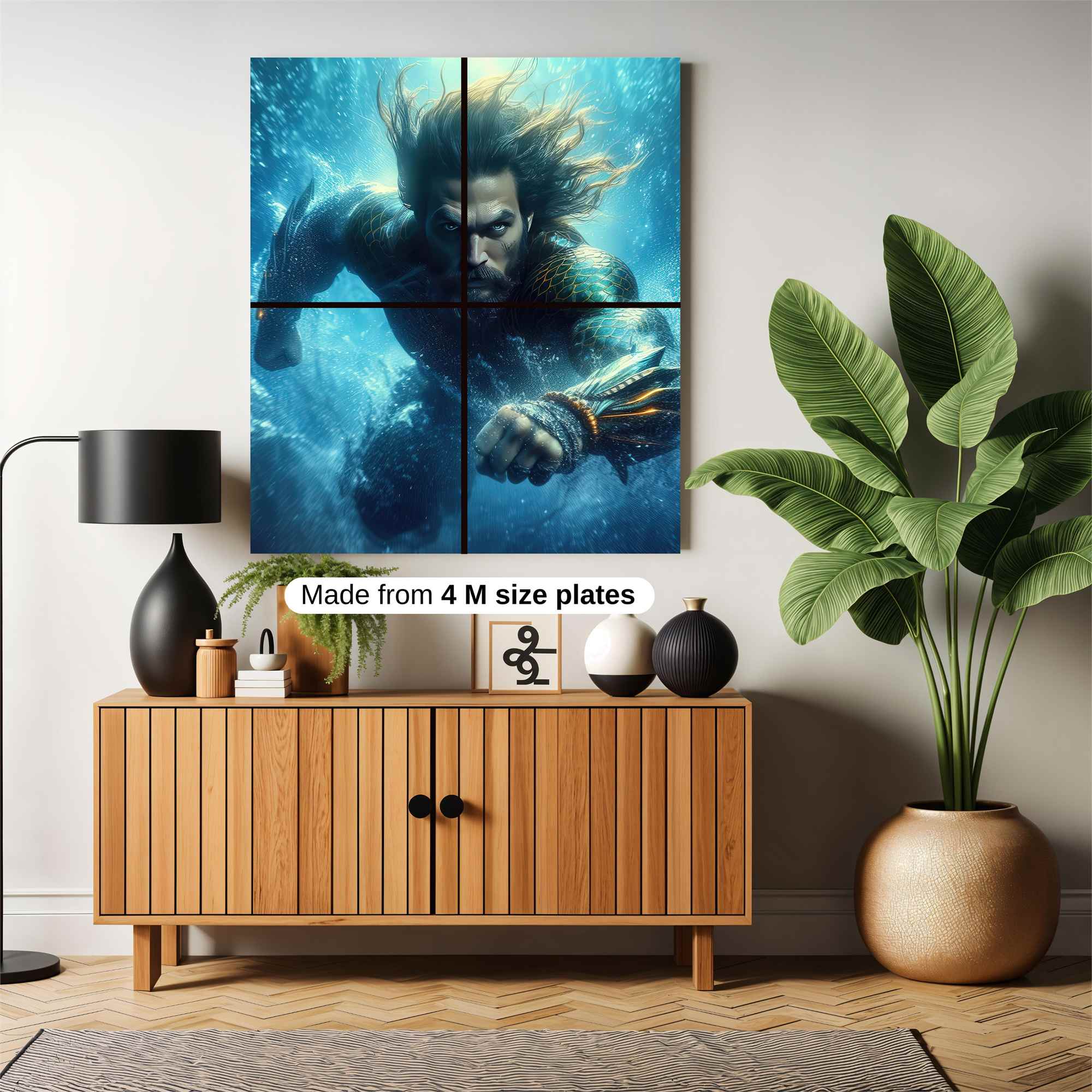 Aquaman Resolute Safe Wall Magnetic / M