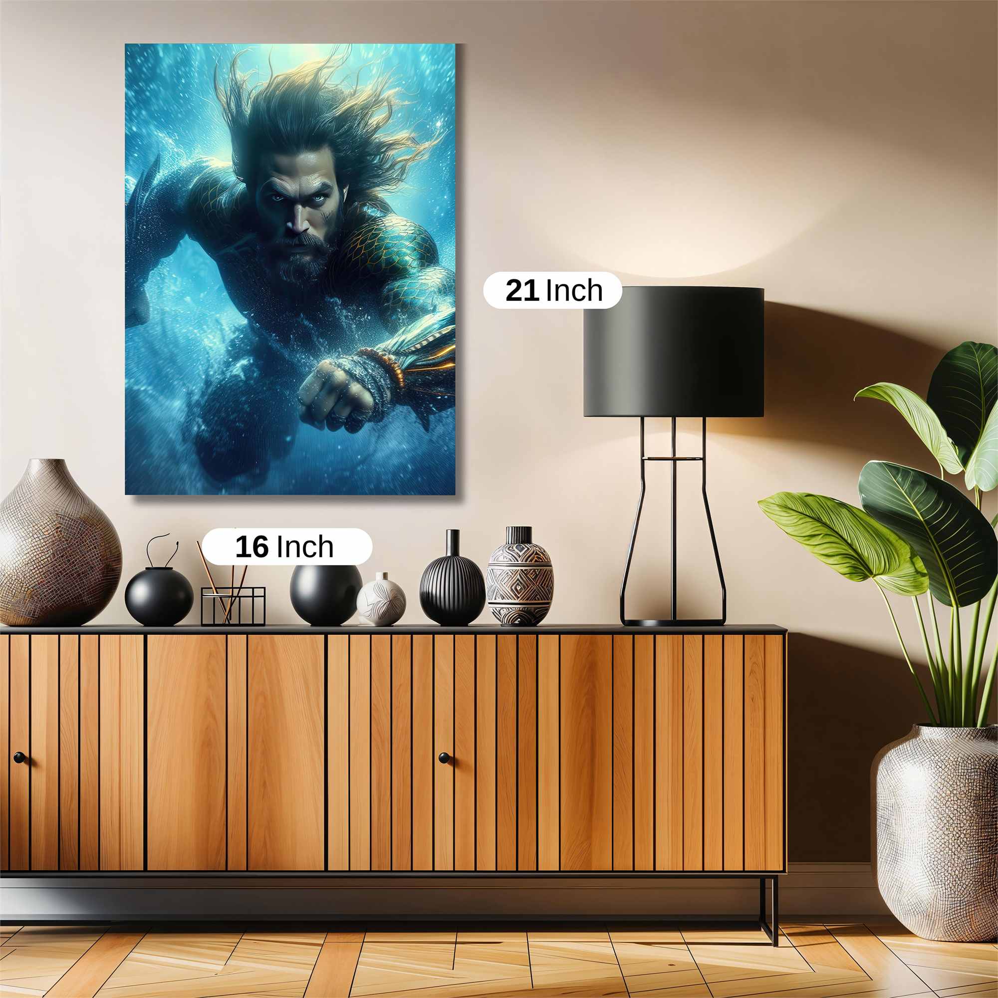 Aquaman Resolute Safe Wall Magnetic / M