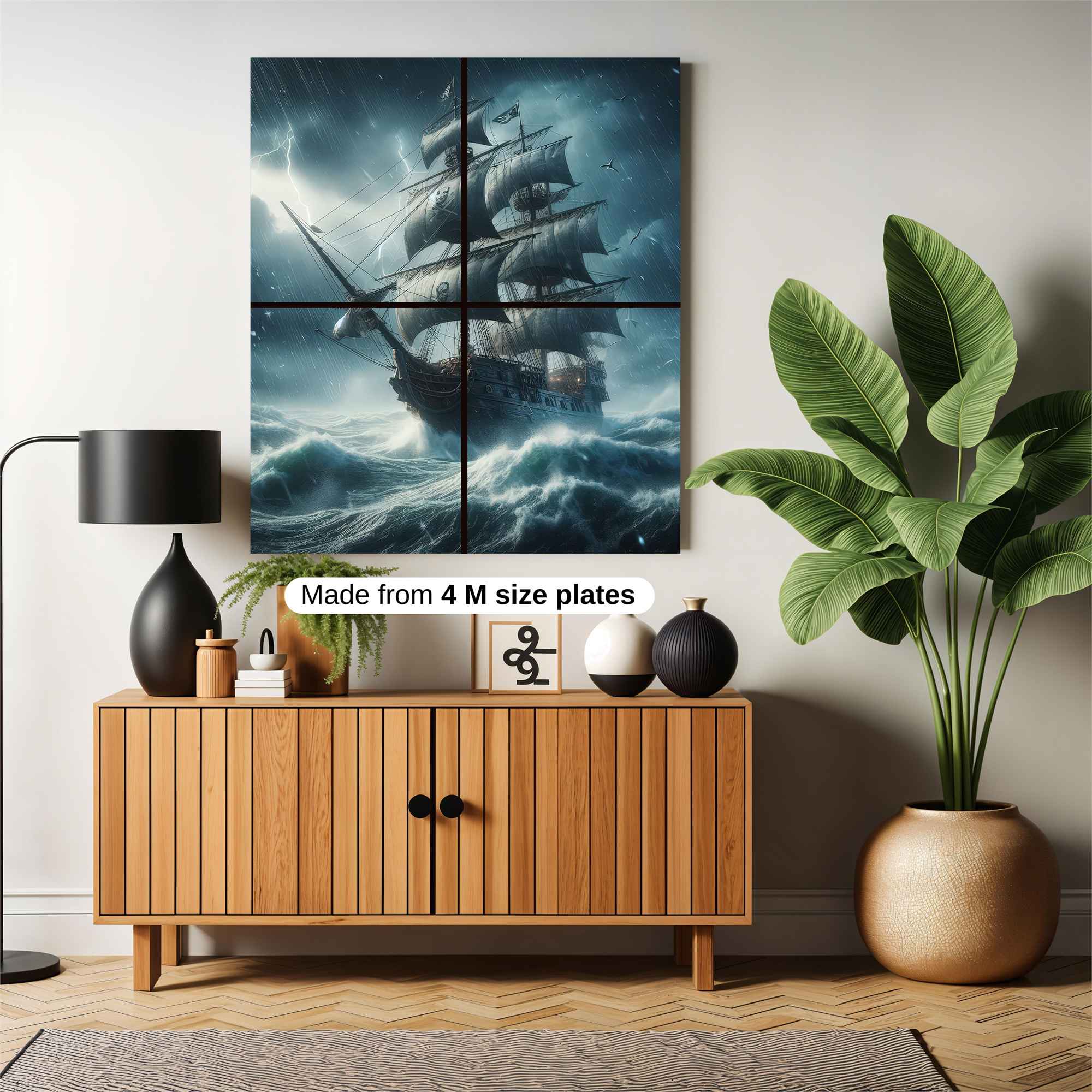 Blackbeard's Tempest Safe Wall Magnetic / M