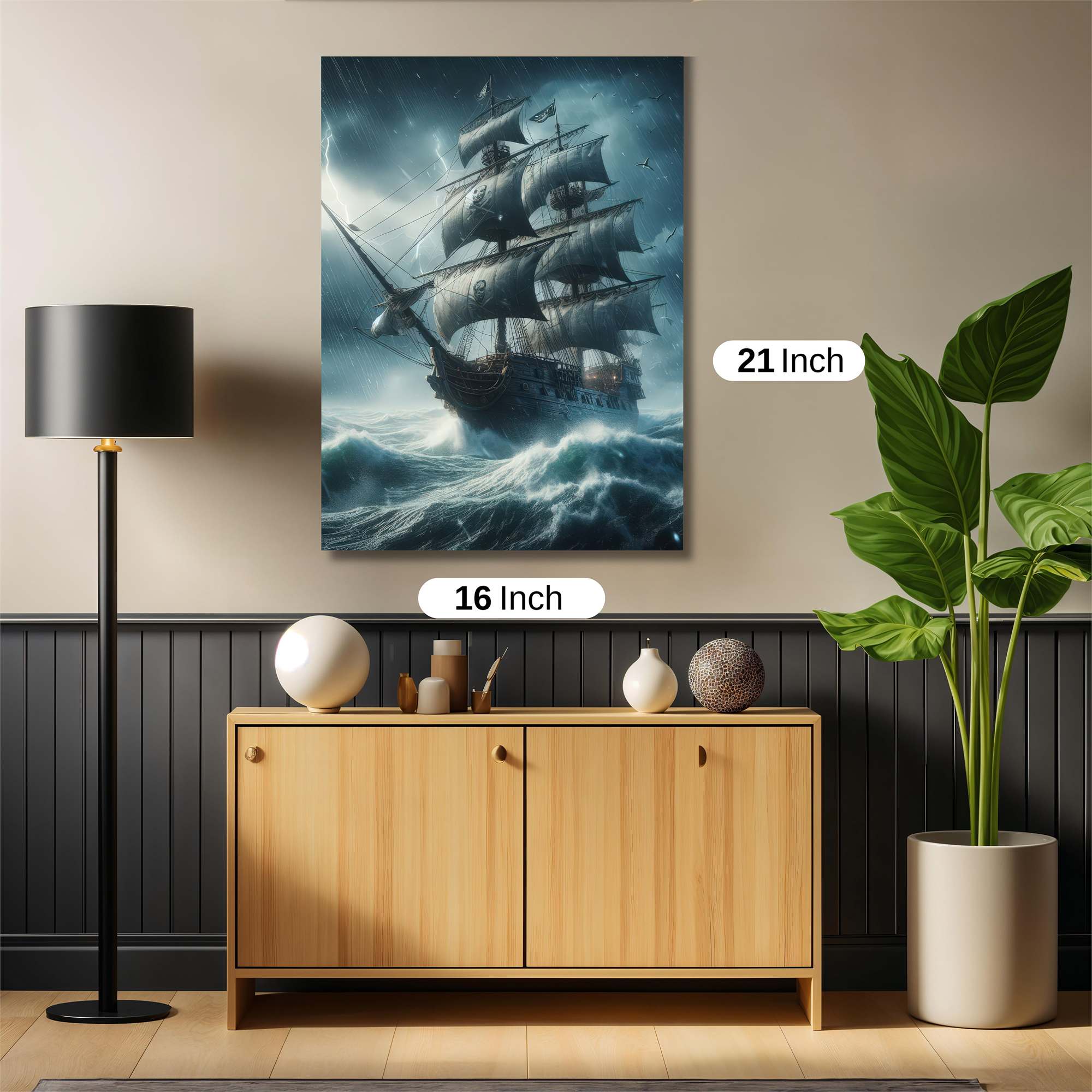 Blackbeard's Tempest Safe Wall Magnetic / M