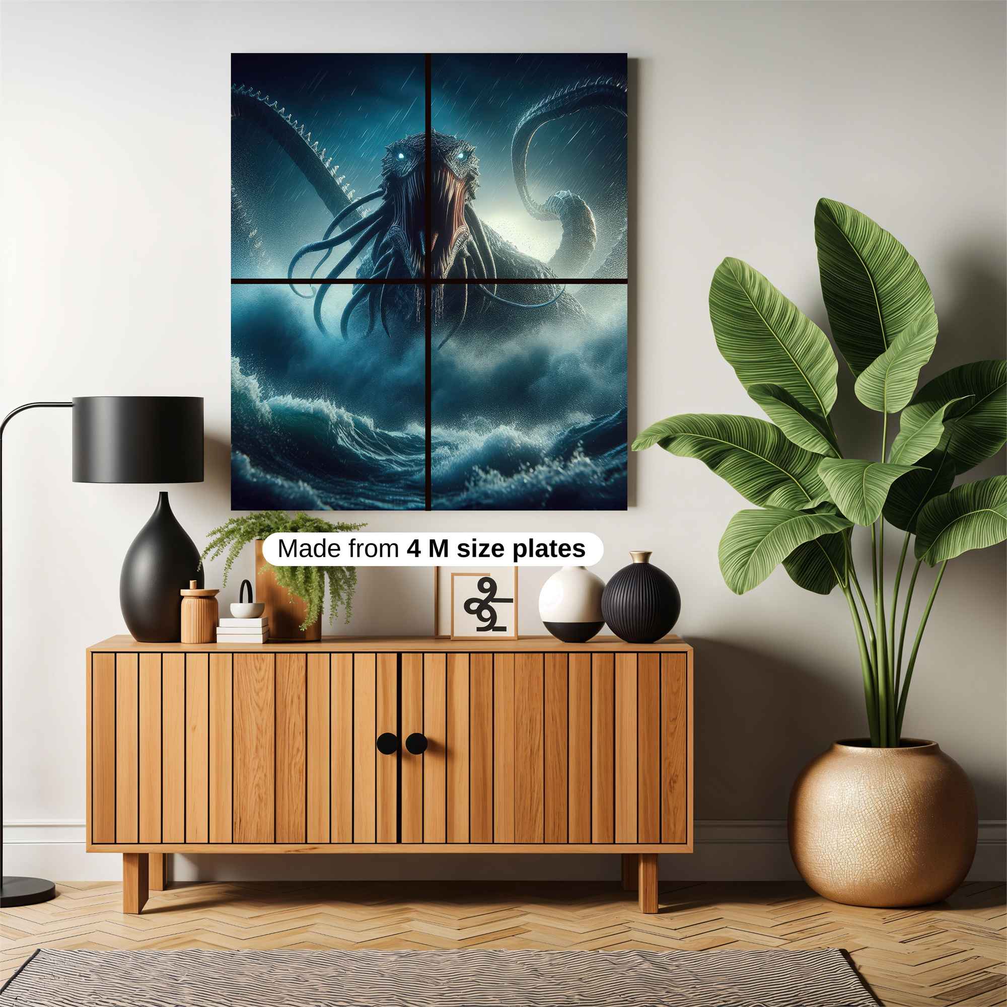 Kraken Unleashed Safe Wall Magnetic / M