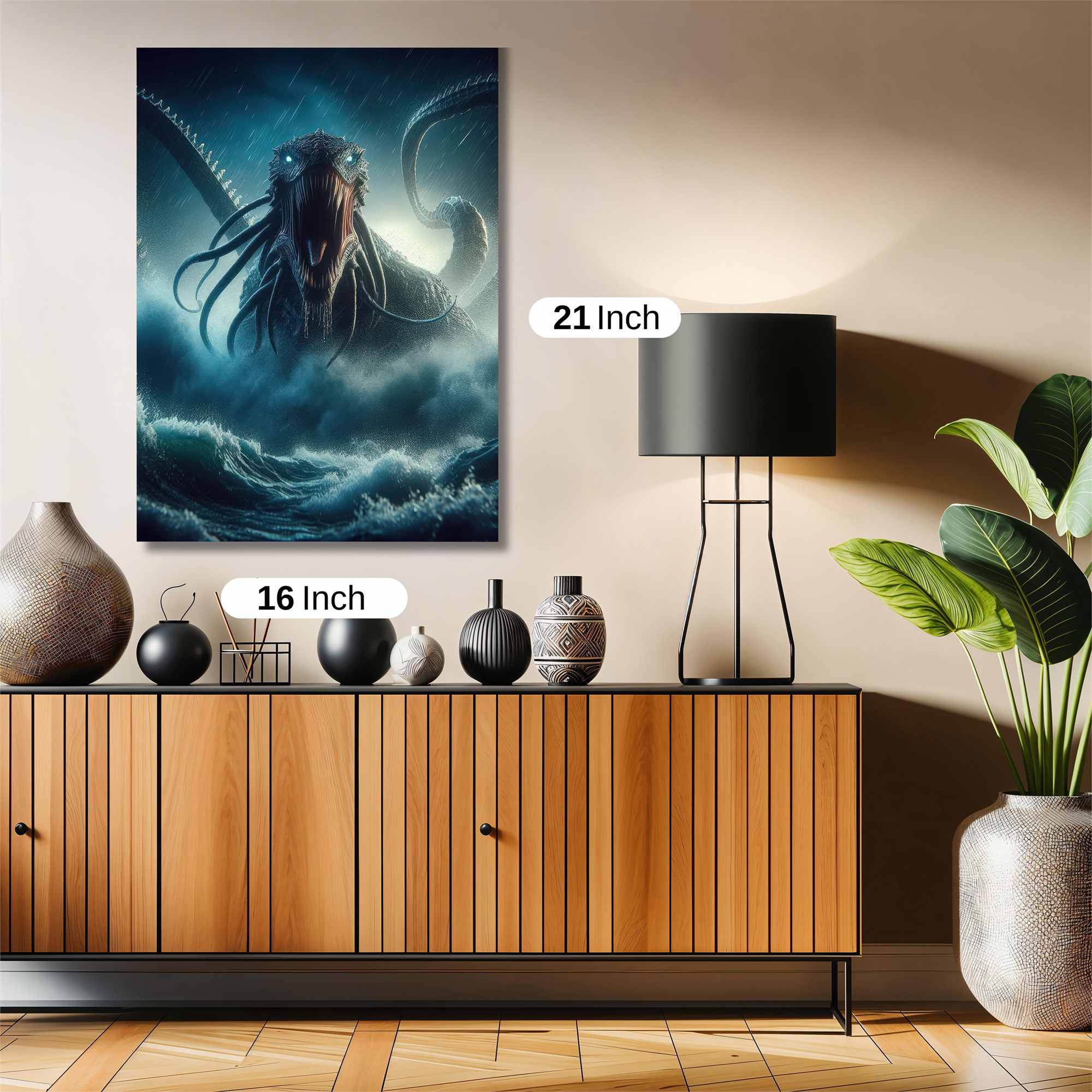 Kraken Unleashed Safe Wall Magnetic / M