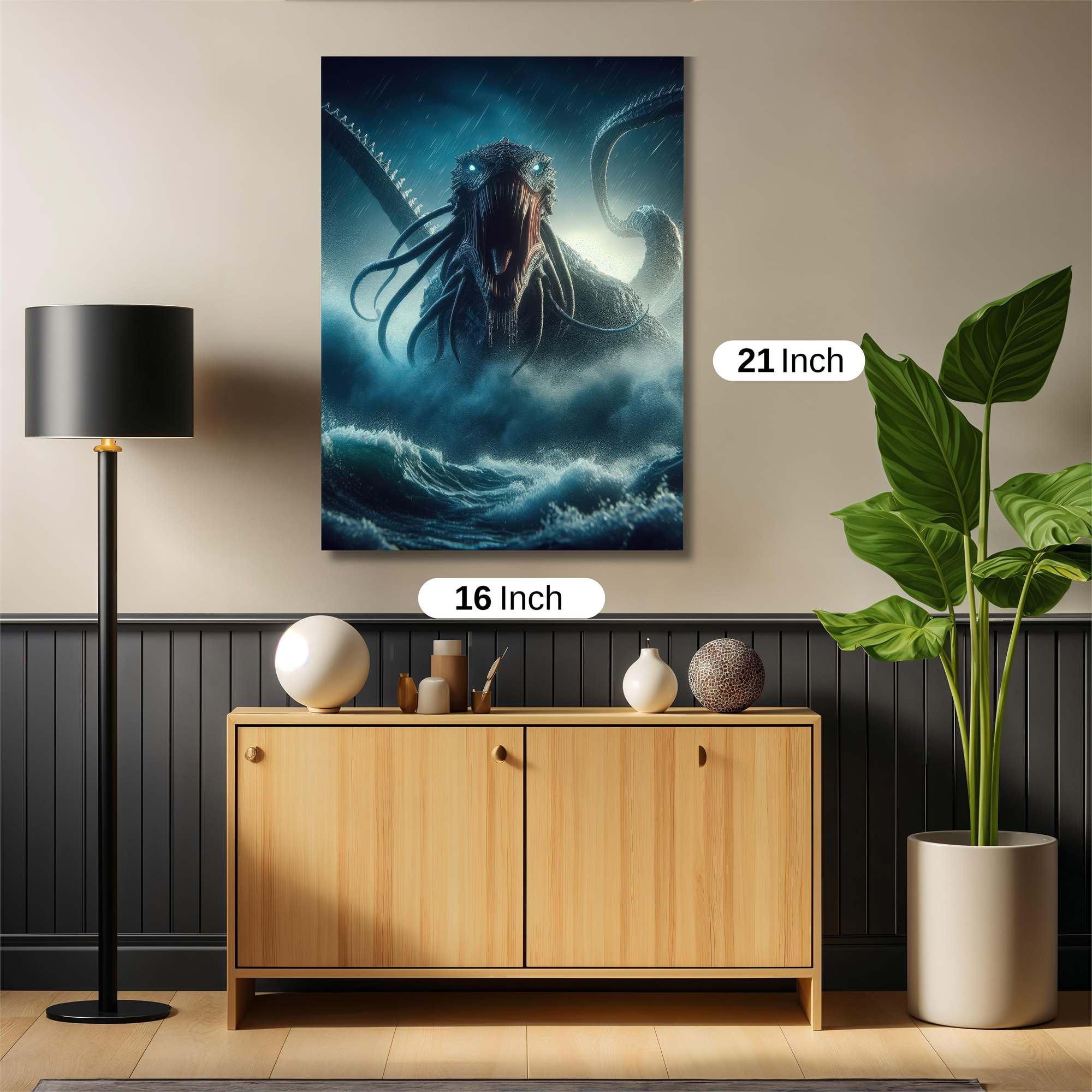 Kraken Unleashed Safe Wall Magnetic / M
