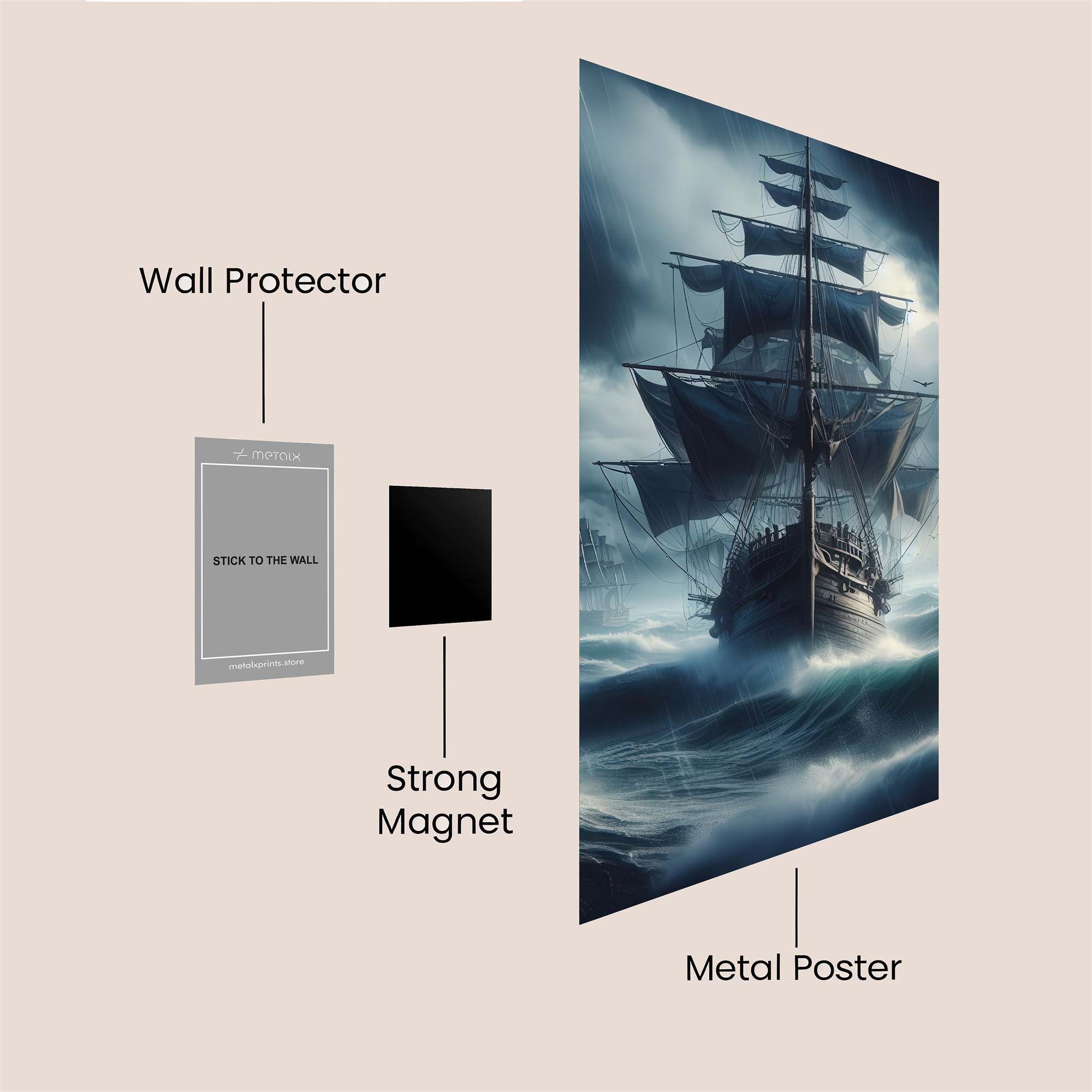 Tempest Odyssey Safe Wall Magnetic / M