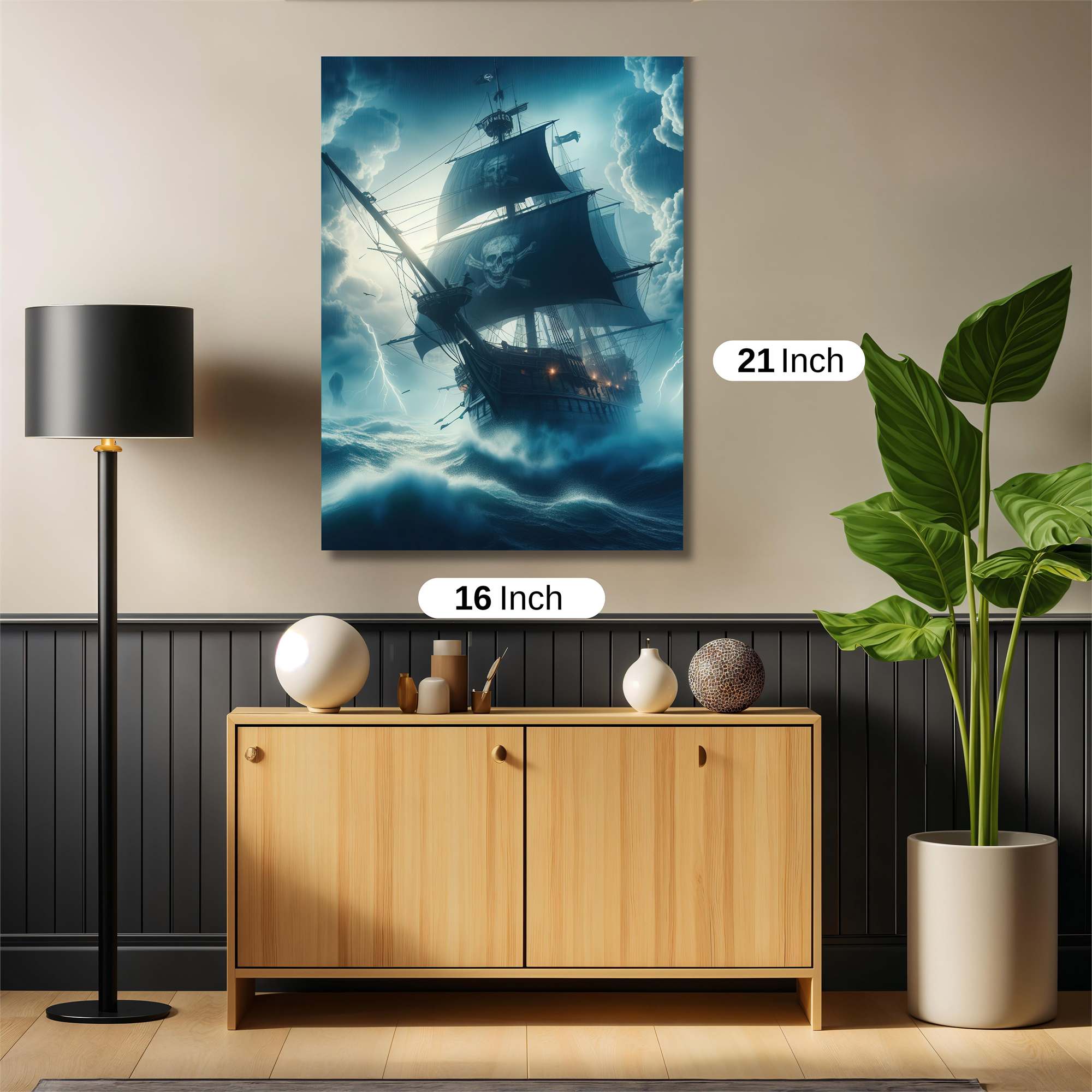 Blackbeard's Tempest Safe Wall Magnetic / M