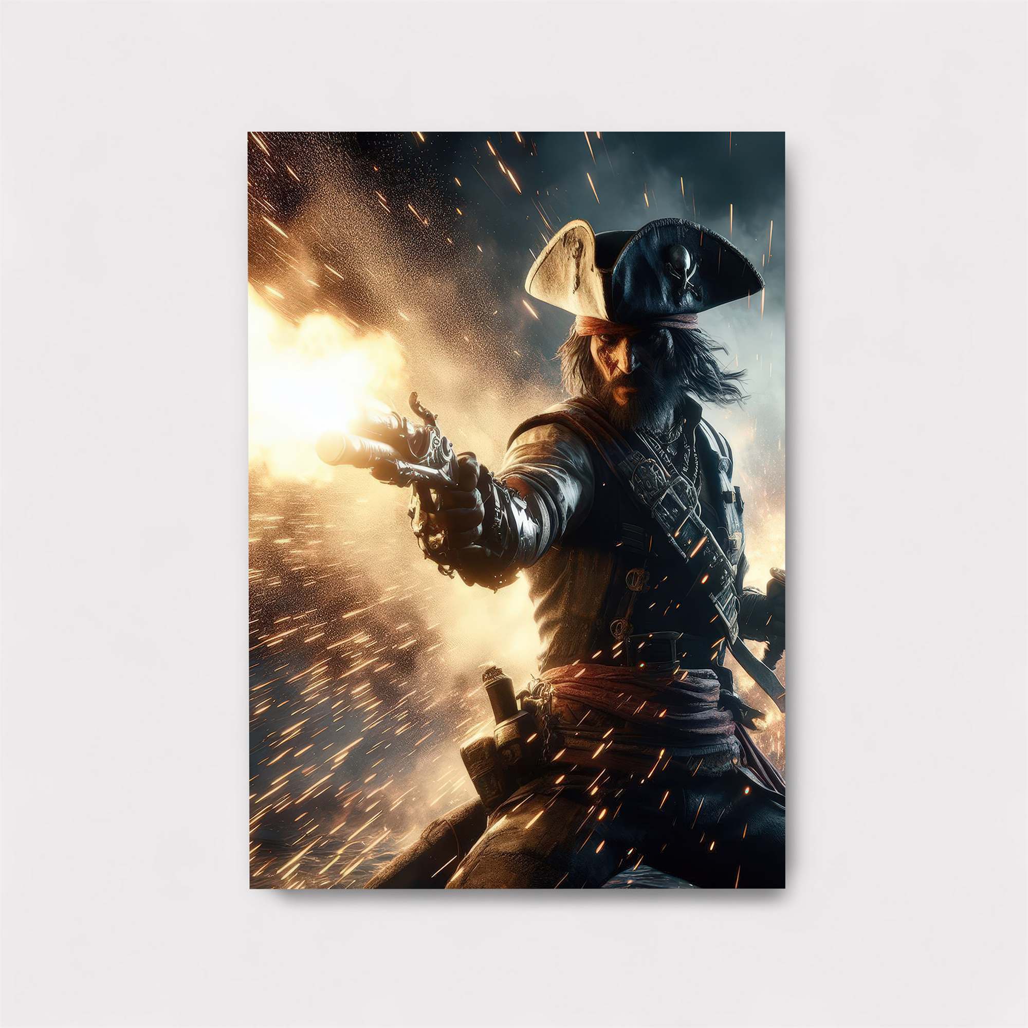 Pirate Blaze Safe Wall Magnetic / M