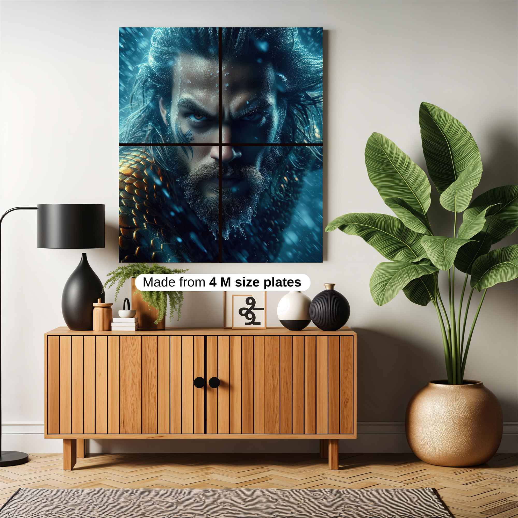 Aquaman Tempest Safe Wall Magnetic / M