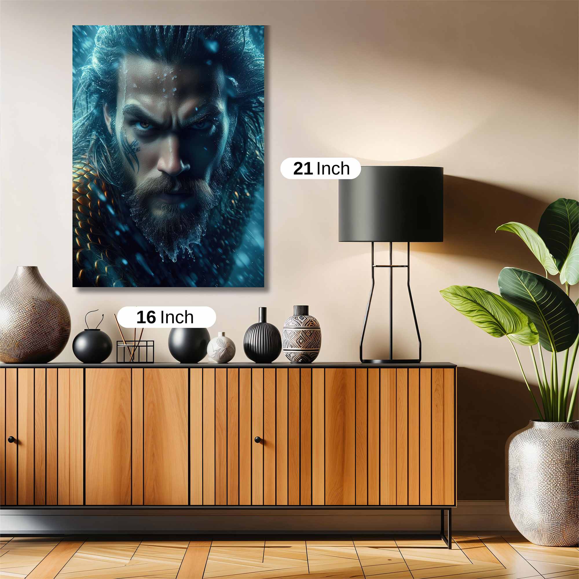 Aquaman Tempest Safe Wall Magnetic / M