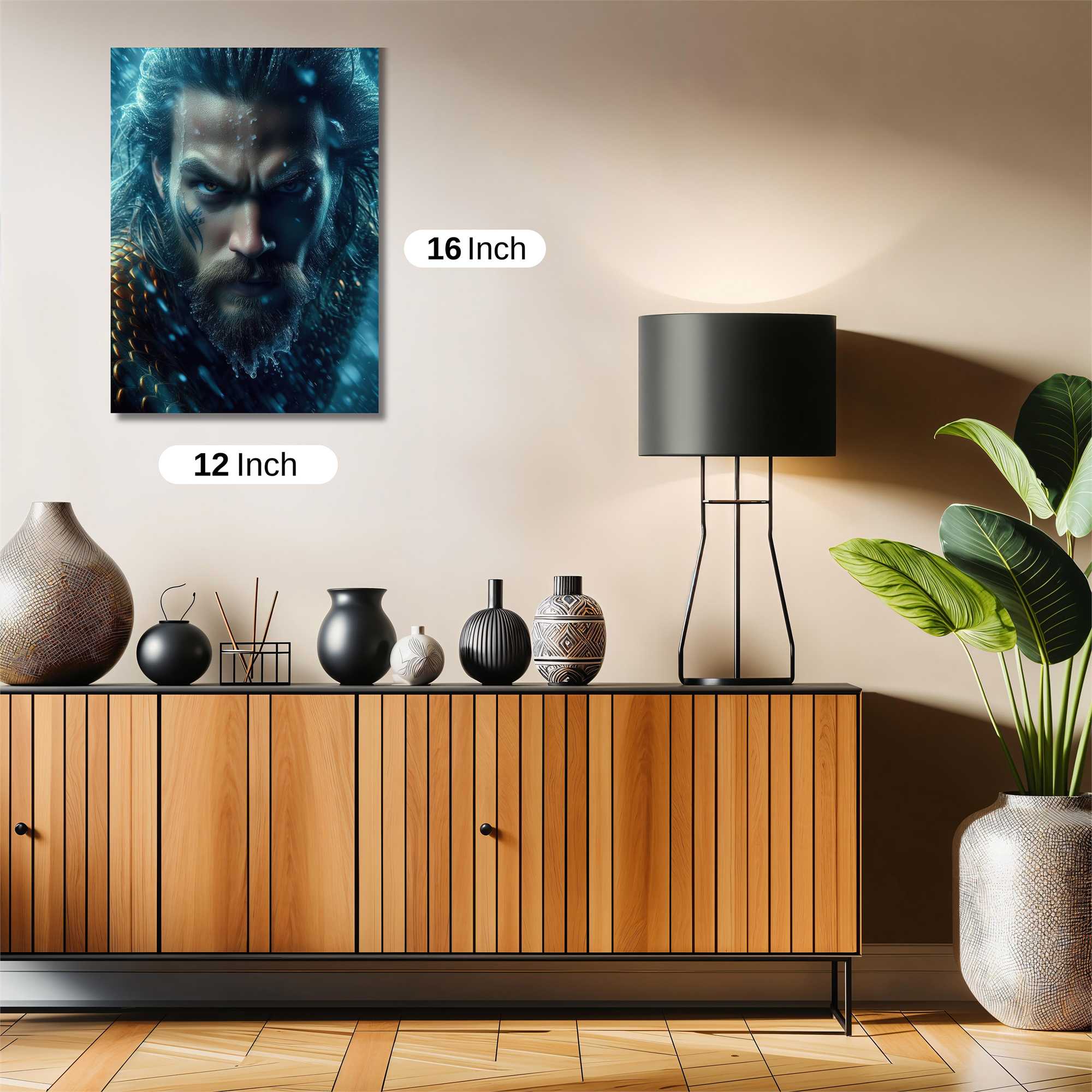 Aquaman Tempest Safe Wall Magnetic / M