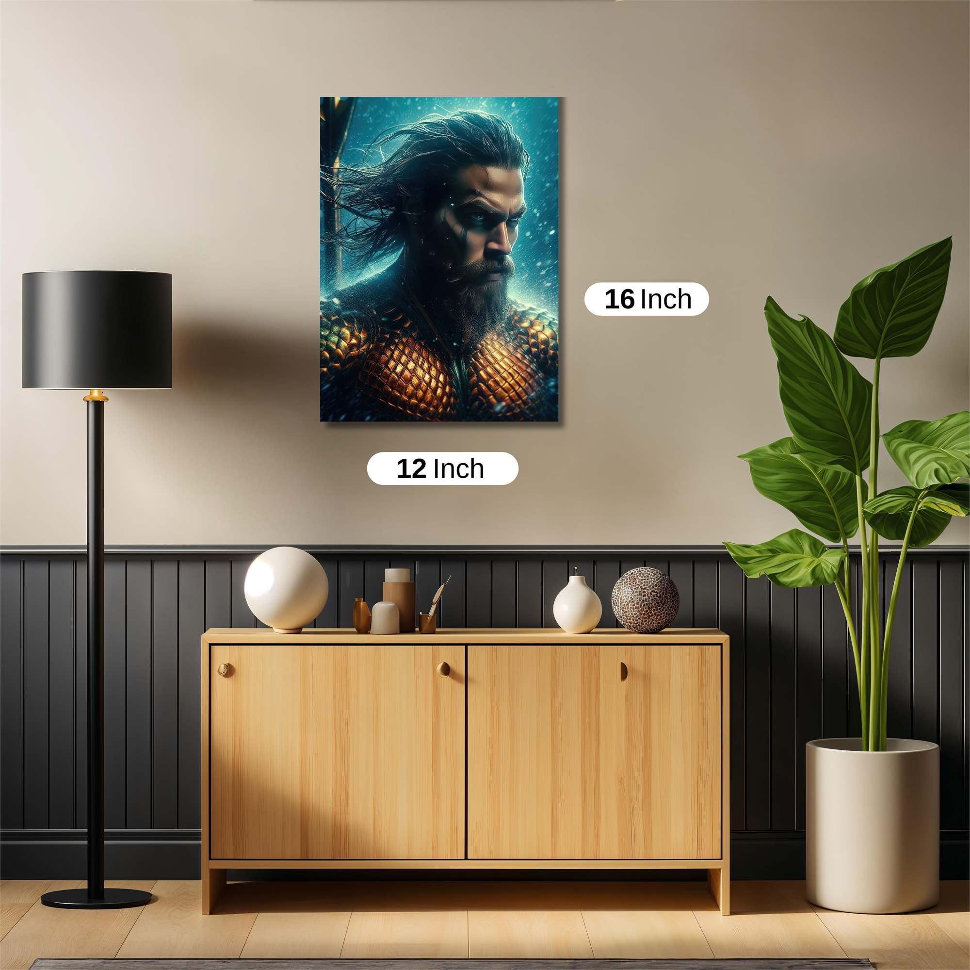 Aquaman Regal Safe Wall Magnetic / M