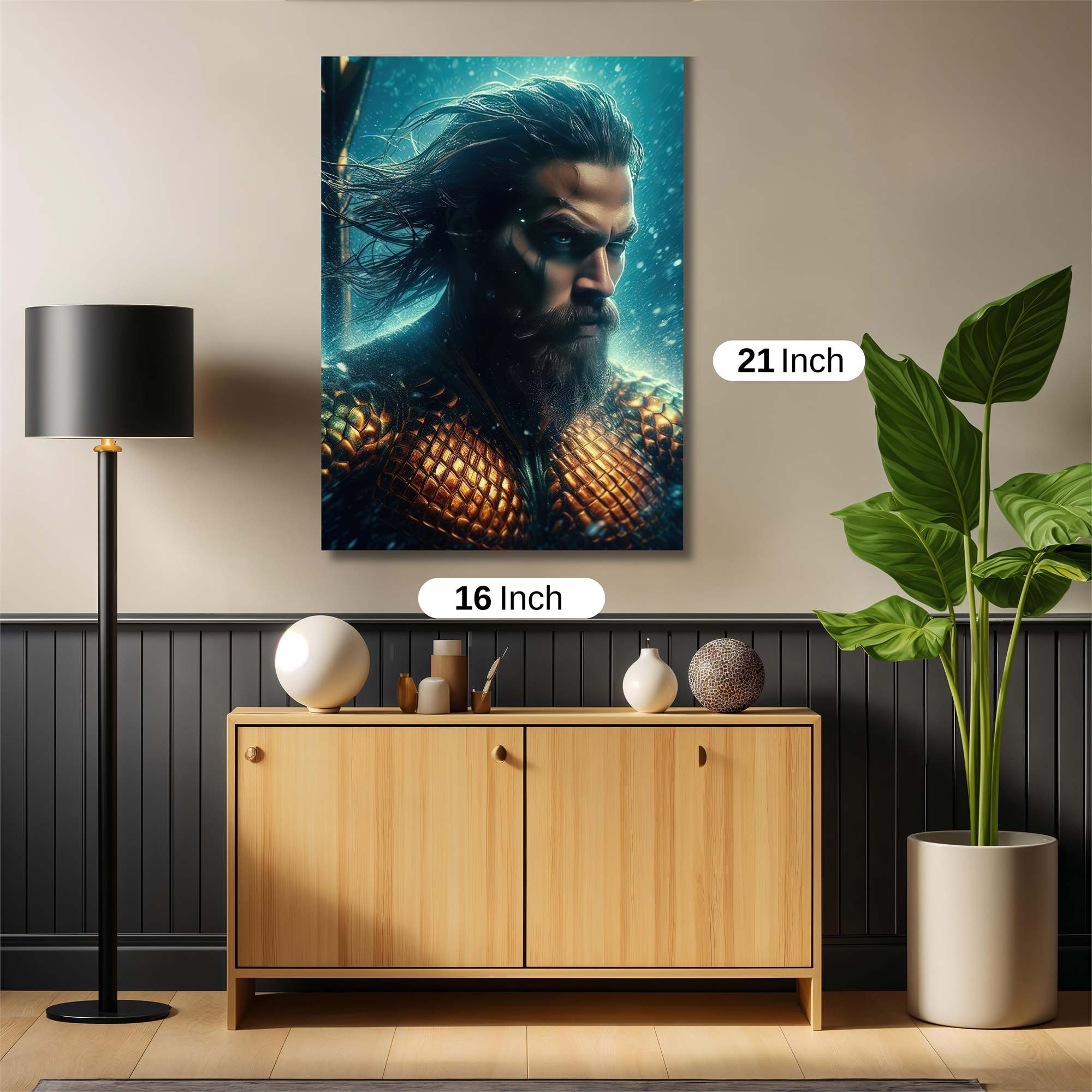 Aquaman Regal Safe Wall Magnetic / M