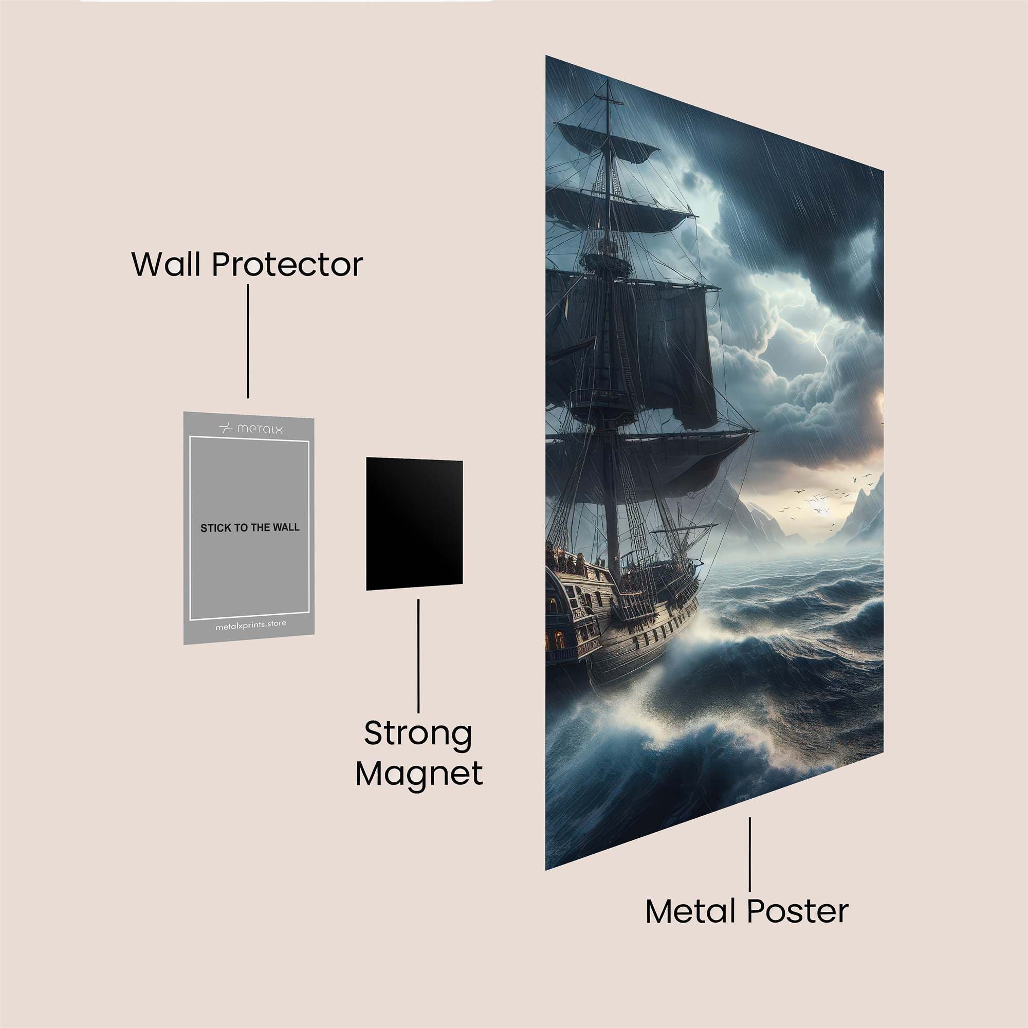 Tempest Odyssey Safe Wall Magnetic / M