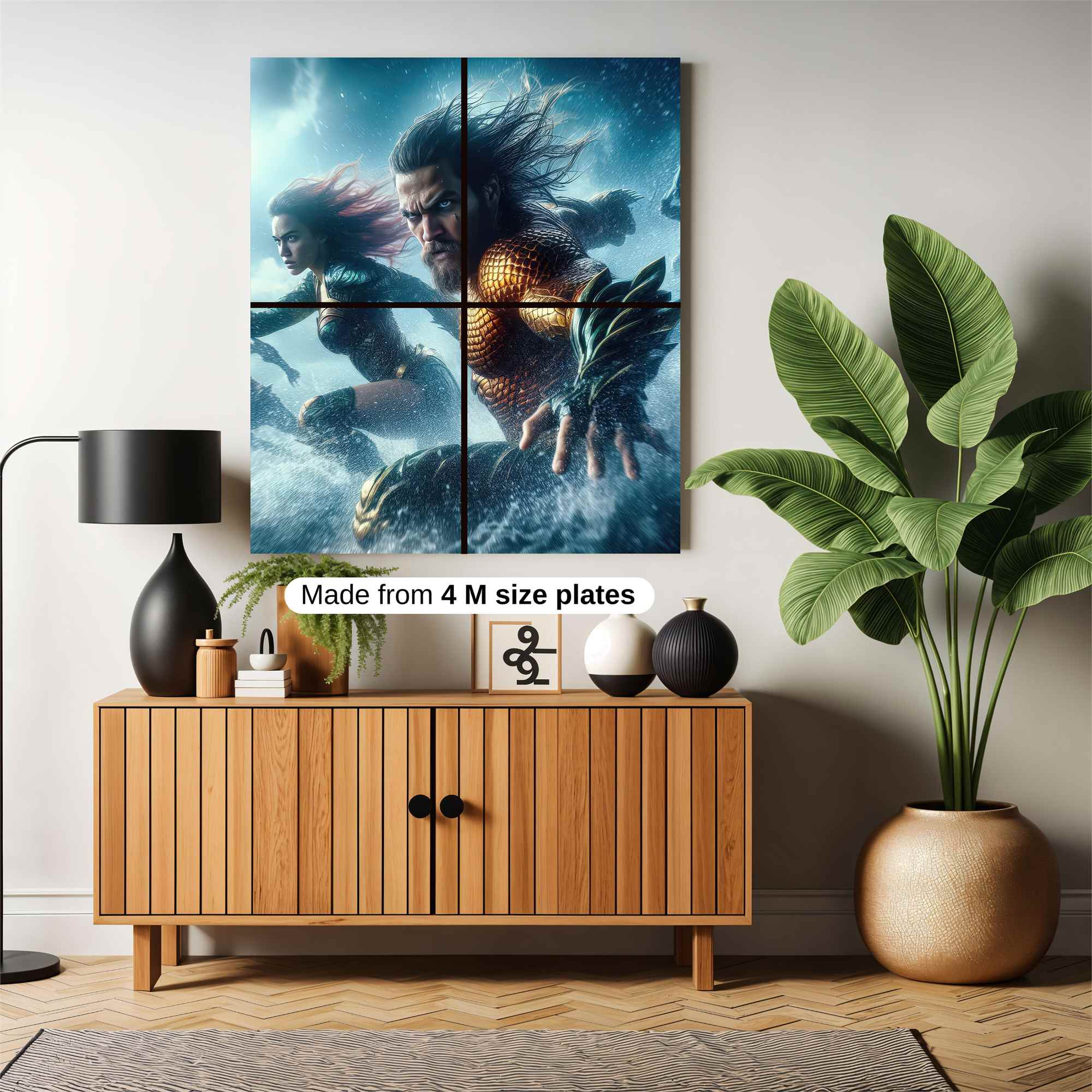 Aquaman Resolute Safe Wall Magnetic / M