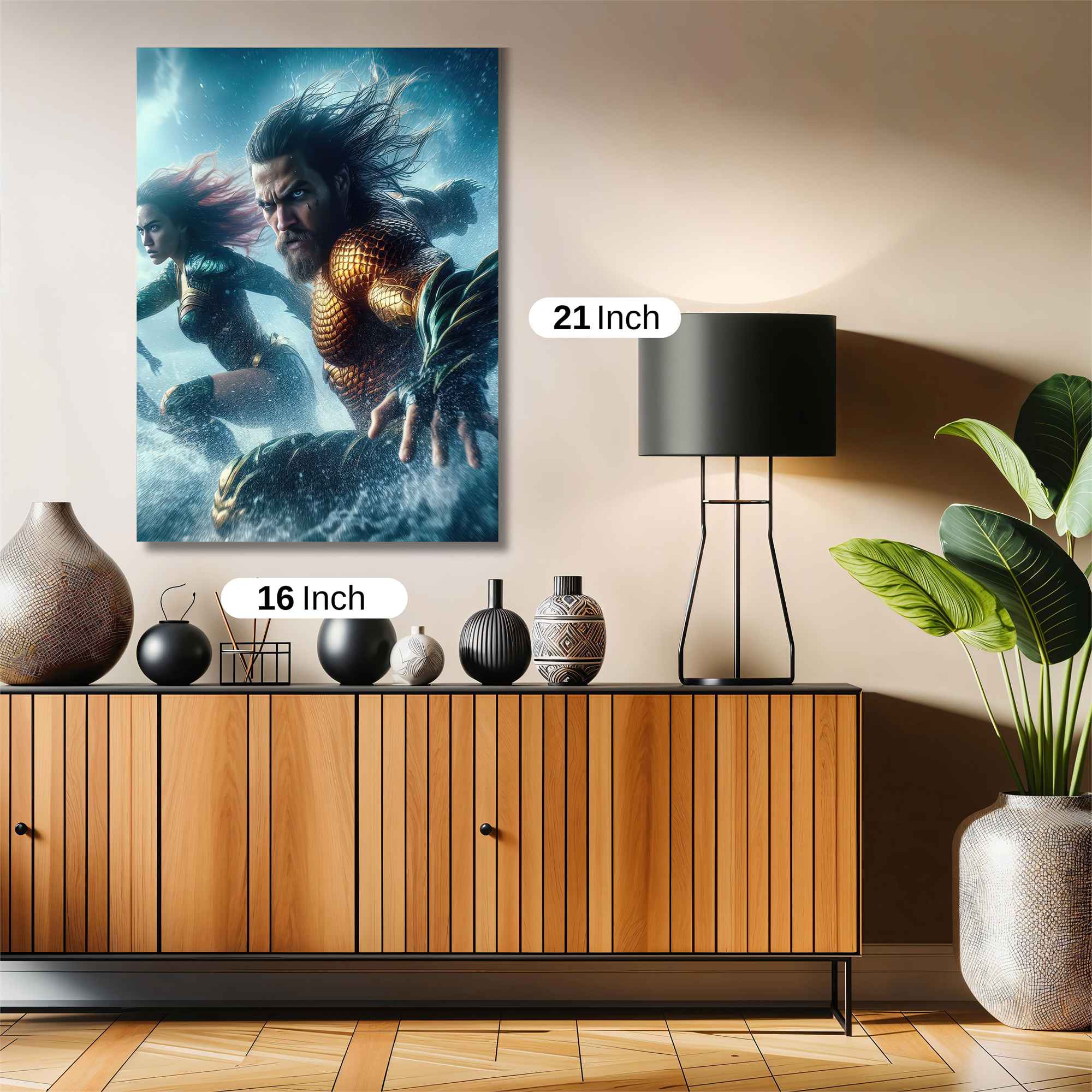 Aquaman Resolute Safe Wall Magnetic / M