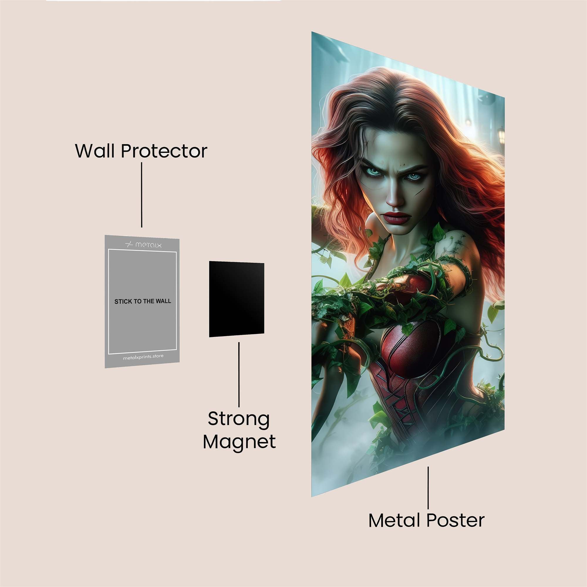 Poison Enchantress Safe Wall Magnetic / M