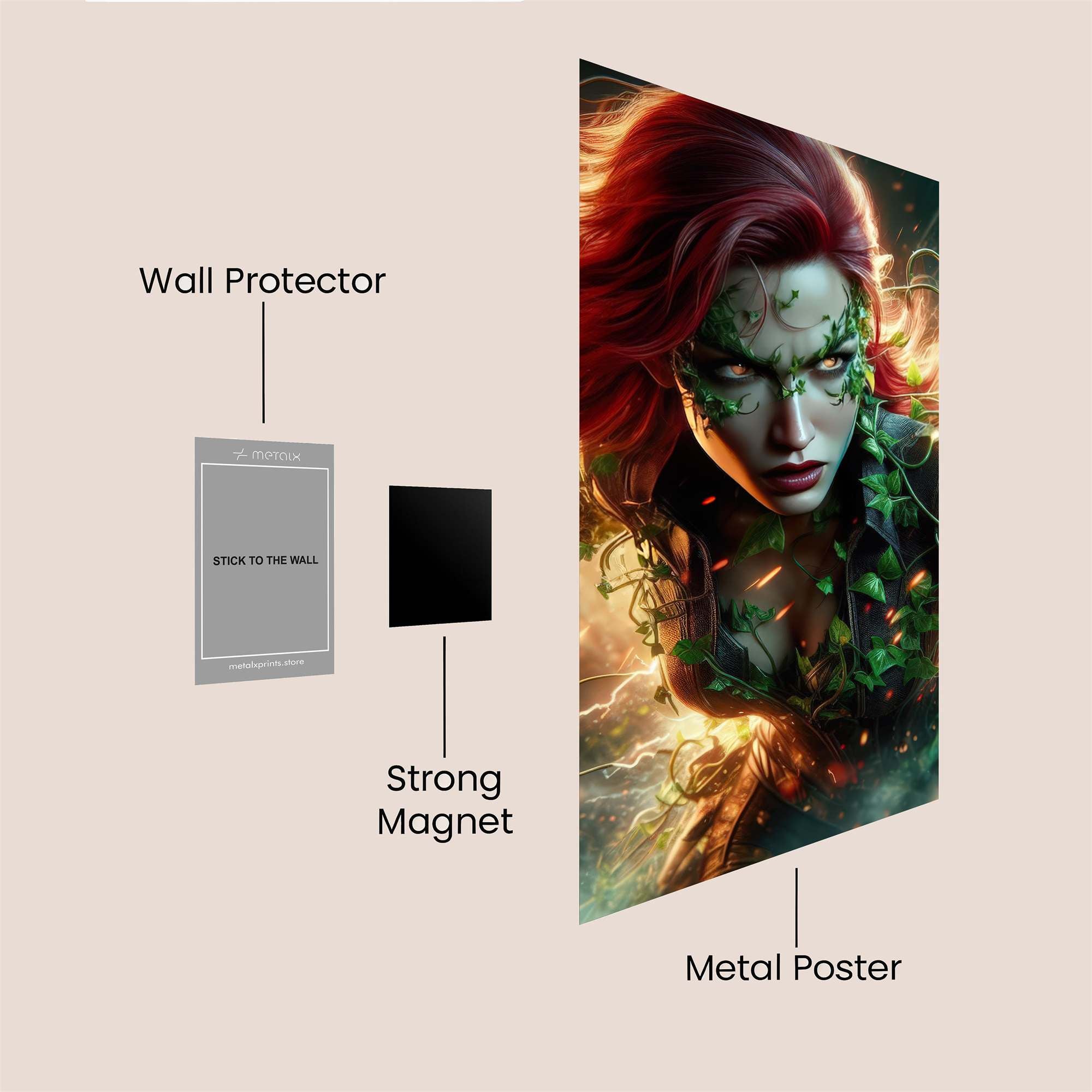 Poison Fierce Safe Wall Magnetic / M