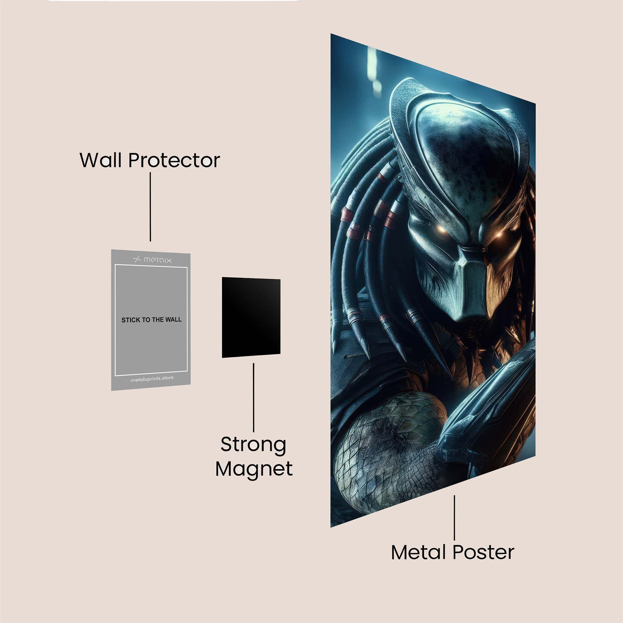 Predator Intense Safe Wall Magnetic / M