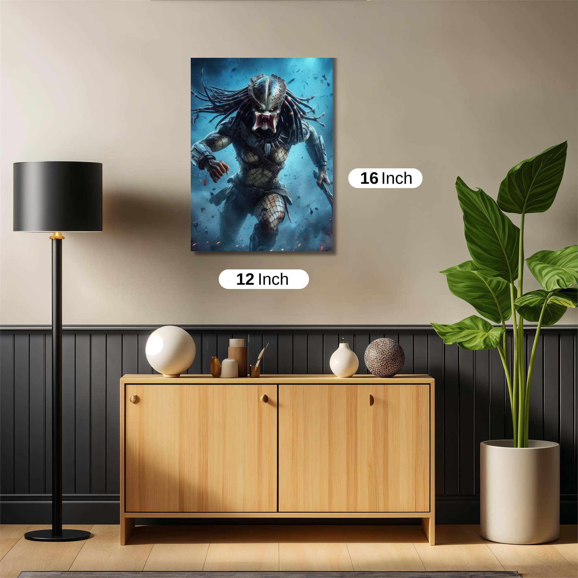 Predator Frenzy Safe Wall Magnetic / M