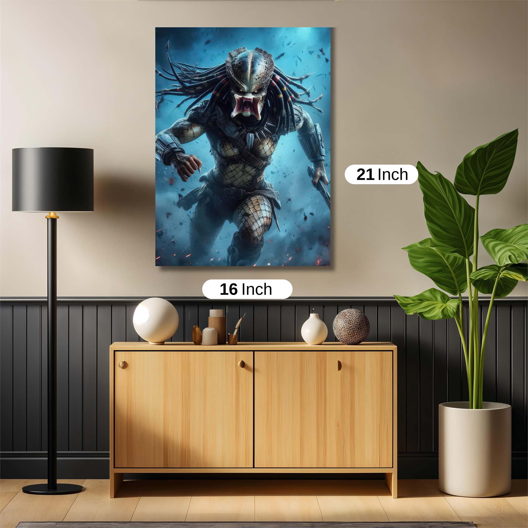 Predator Frenzy Safe Wall Magnetic / M