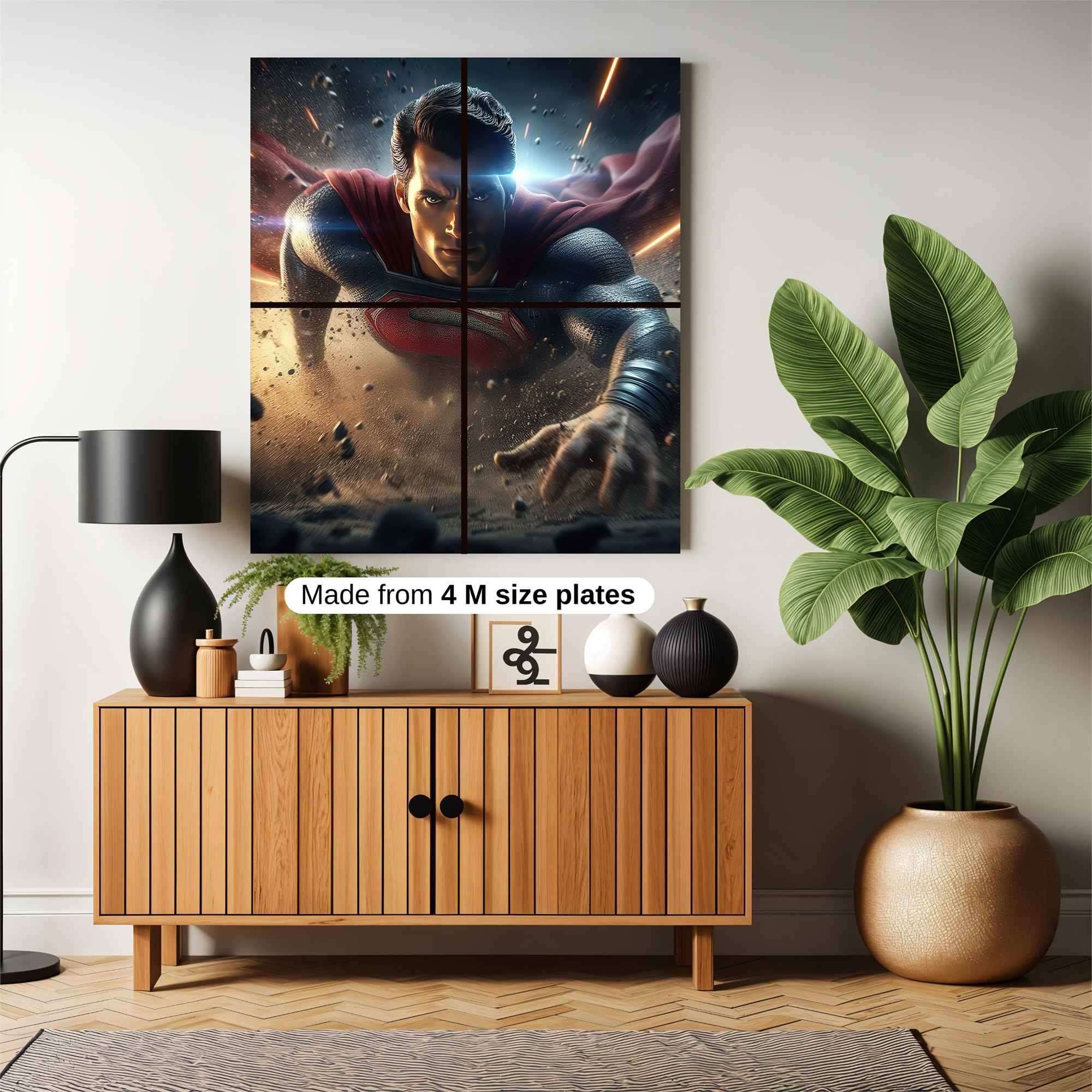 Superman Resolute Safe Wall Magnetic / M