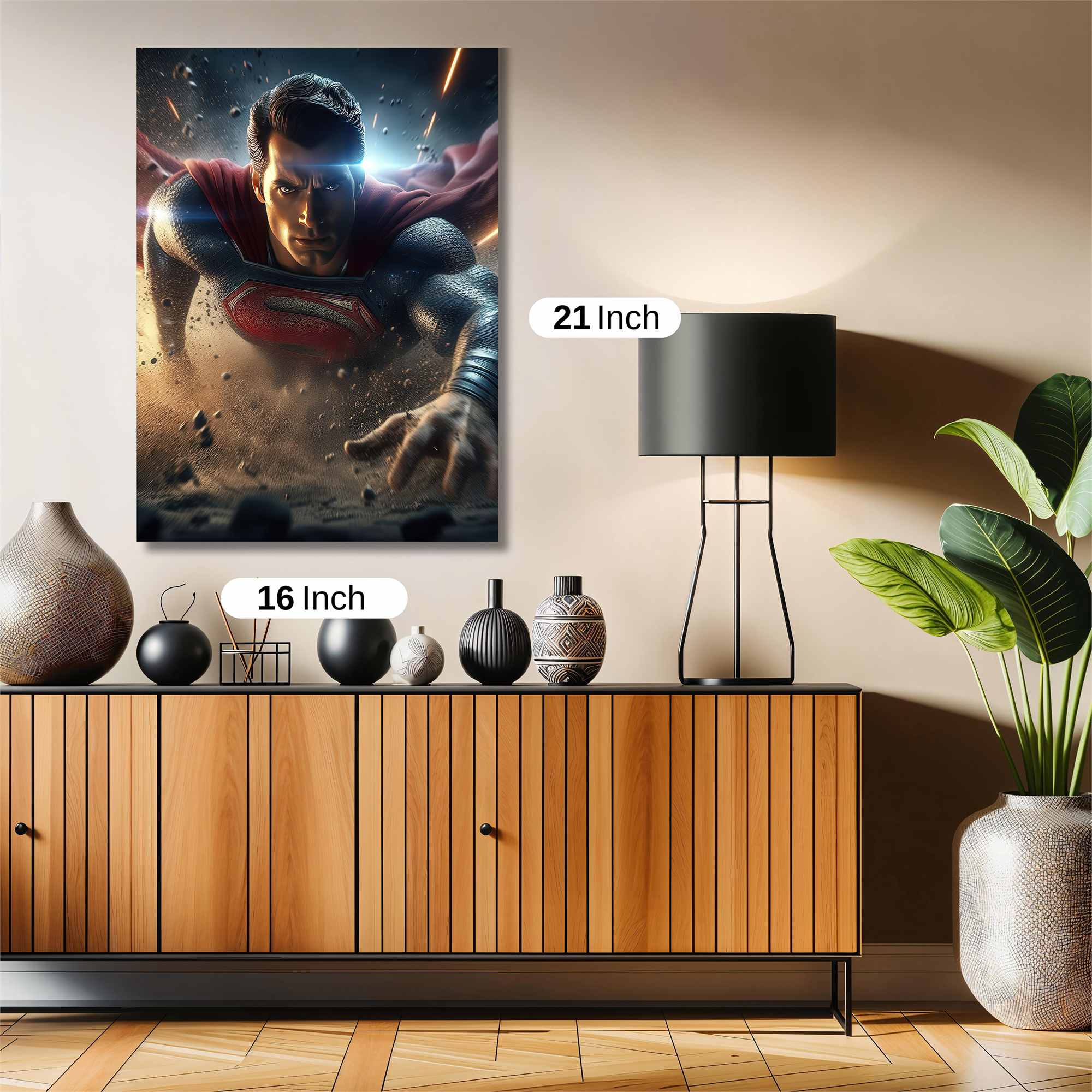 Superman Resolute Safe Wall Magnetic / M