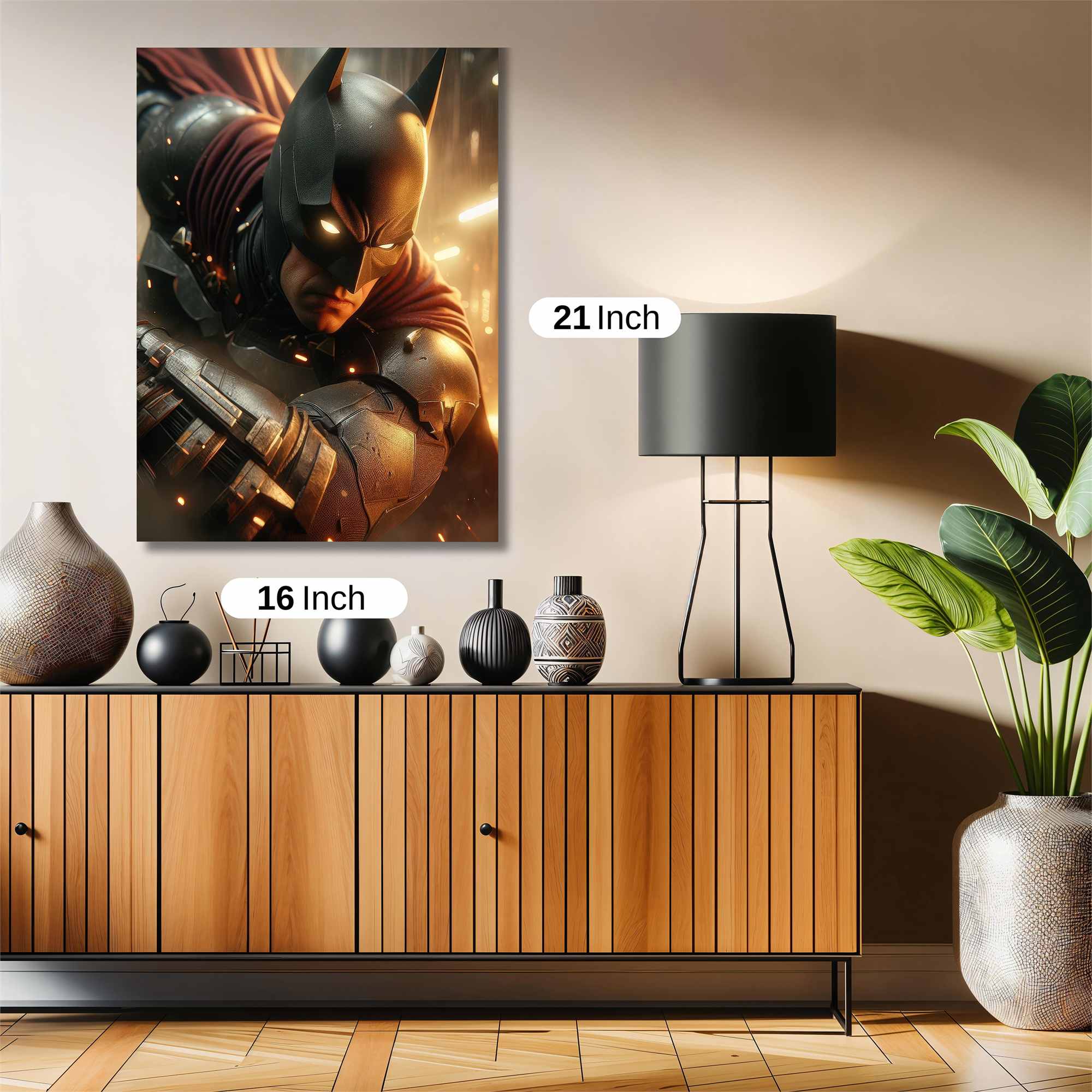 Batman Resolute Safe Wall Magnetic / M