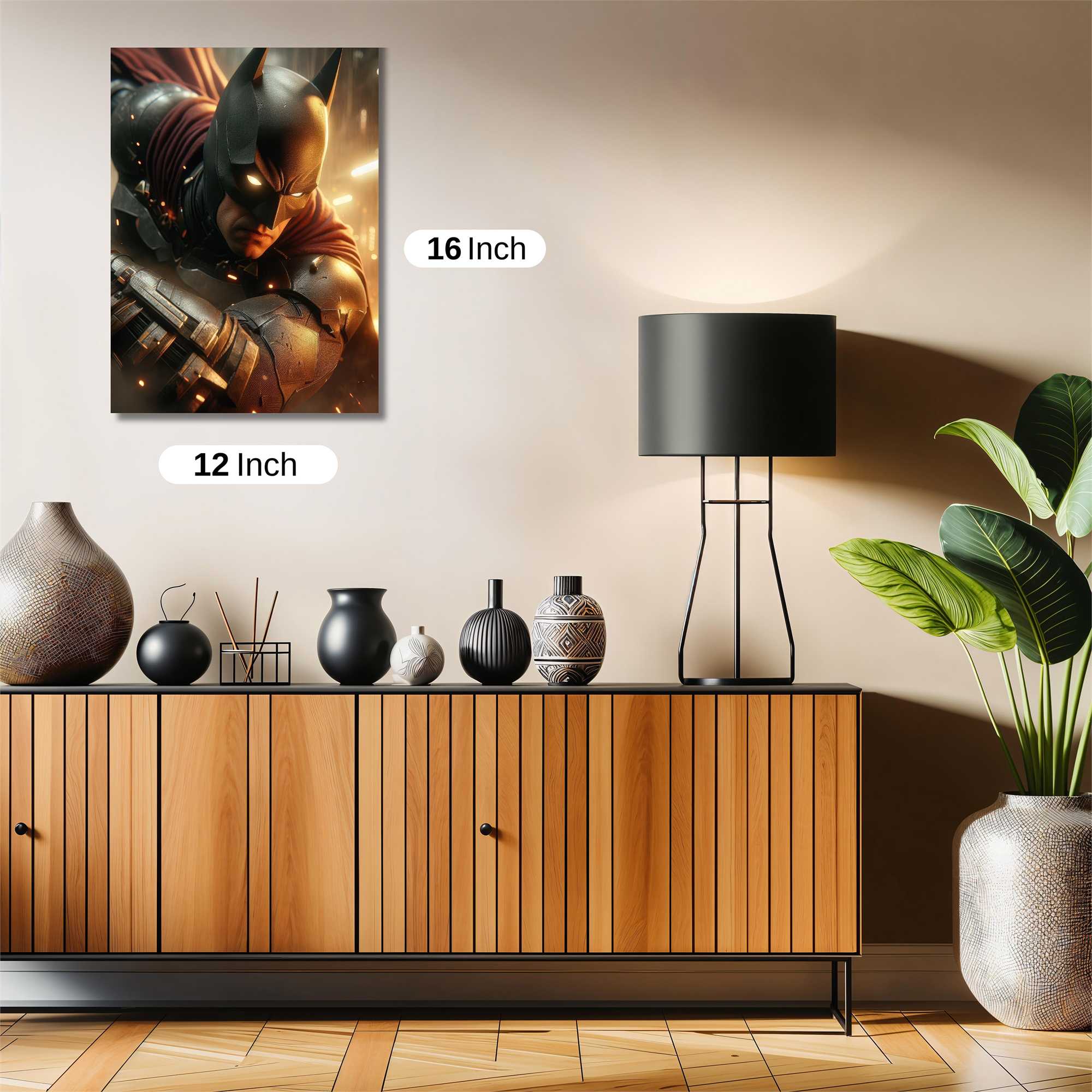 Batman Resolute Safe Wall Magnetic / M