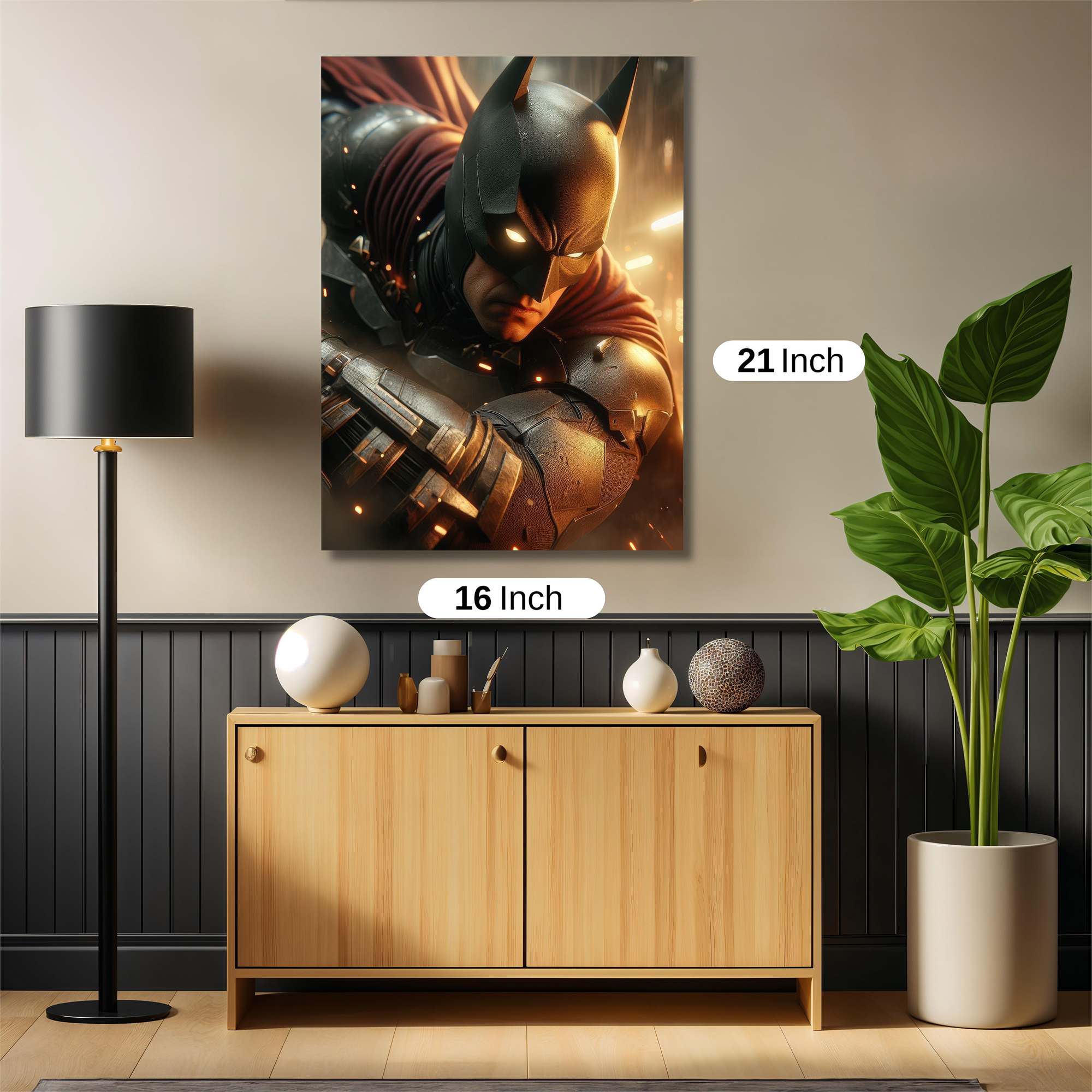 Batman Resolute Safe Wall Magnetic / M