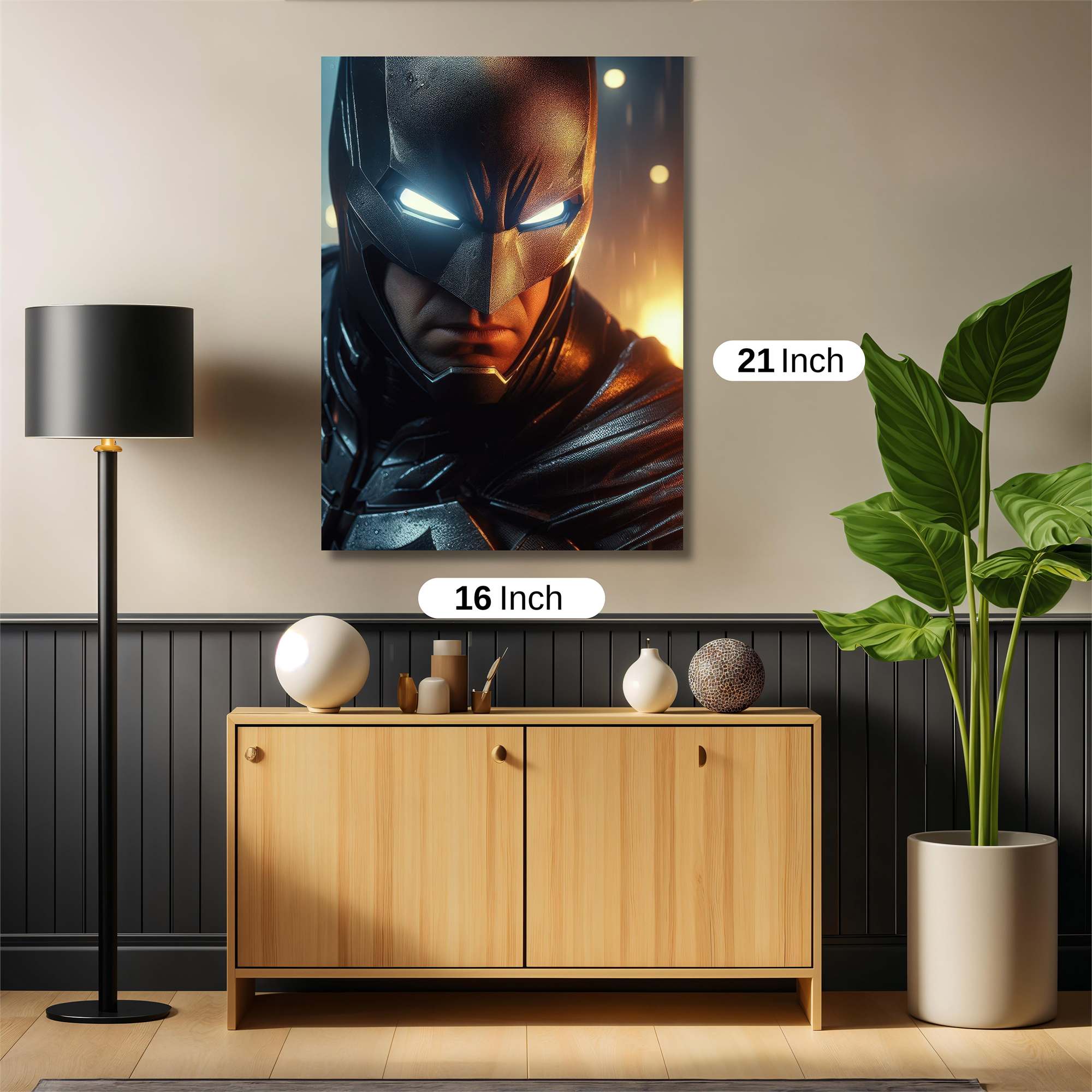 Batman Intense Safe Wall Magnetic / M