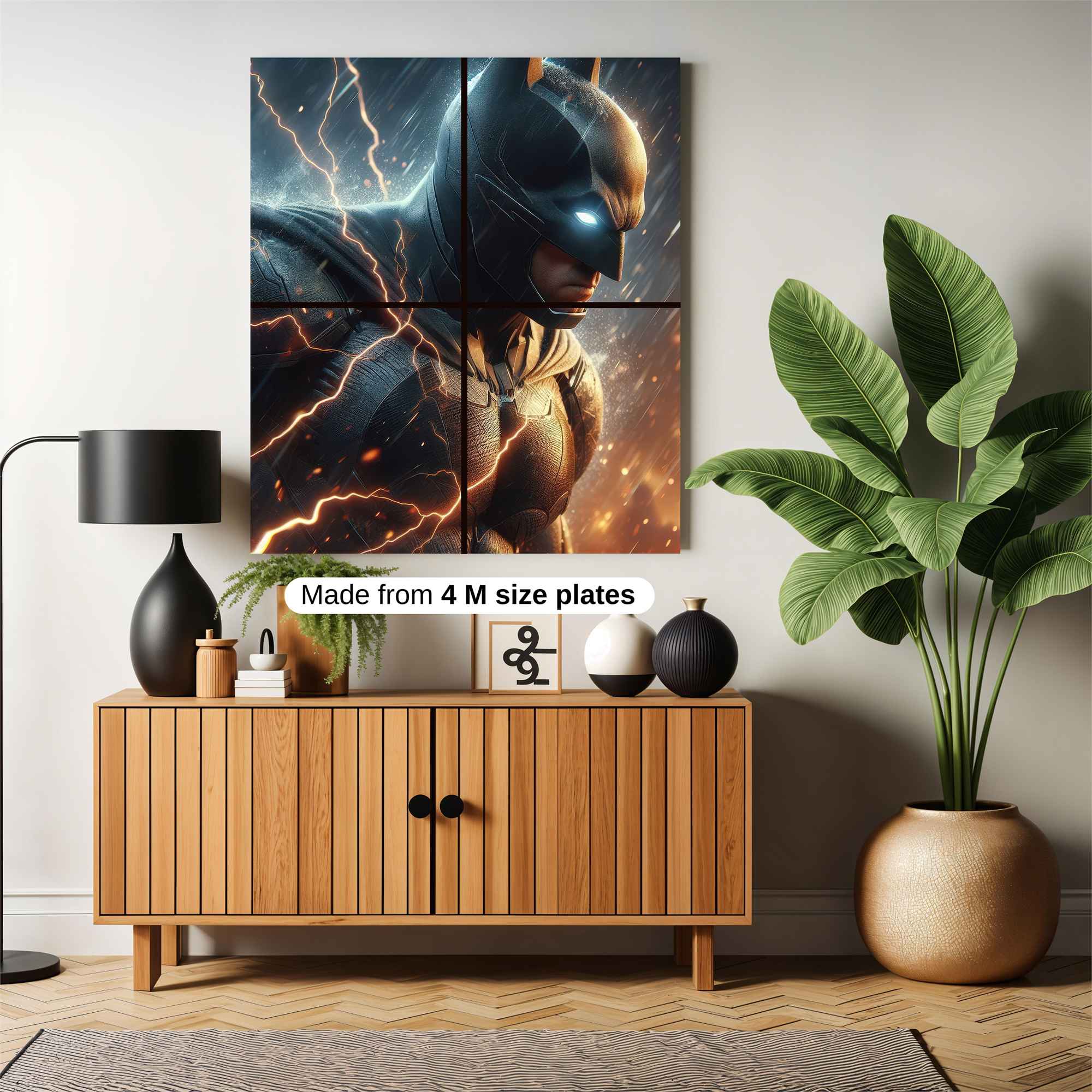 Batman Electrifying Safe Wall Magnetic / M