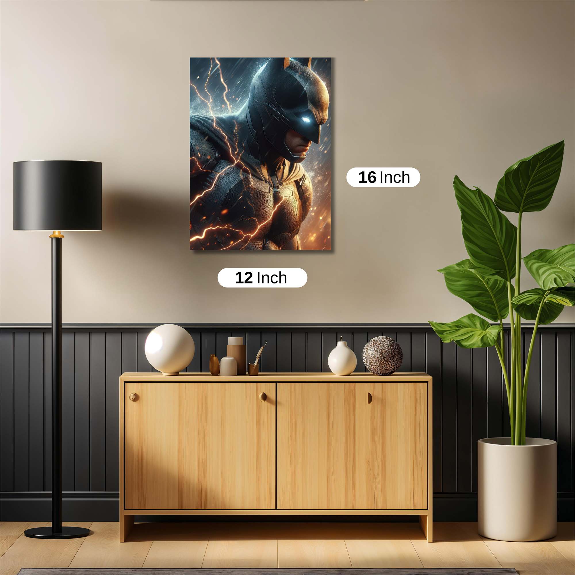 Batman Electrifying Safe Wall Magnetic / M
